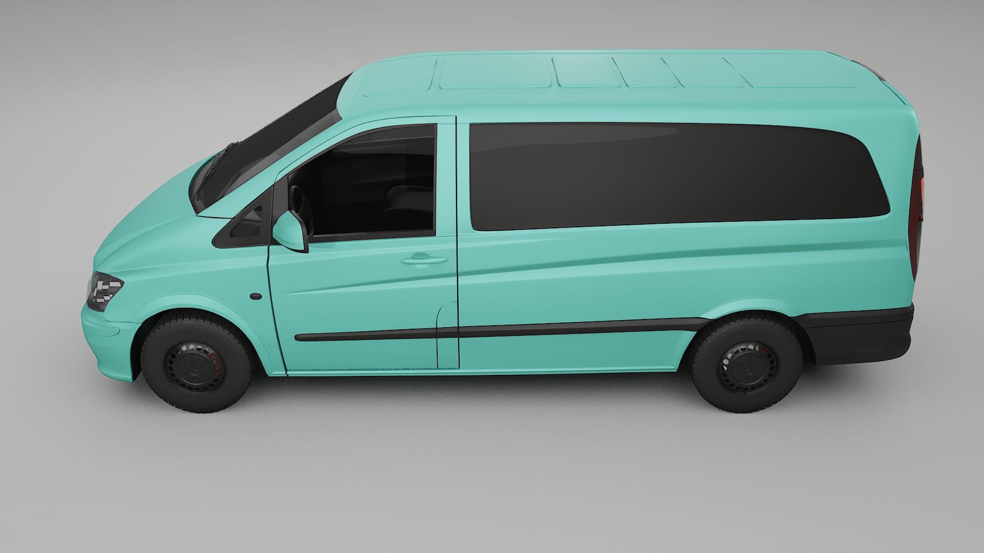 Mercedes Vito Short W639 facelift PPF Fólie | FROST TPU PPF - kompletní pre-cut kit