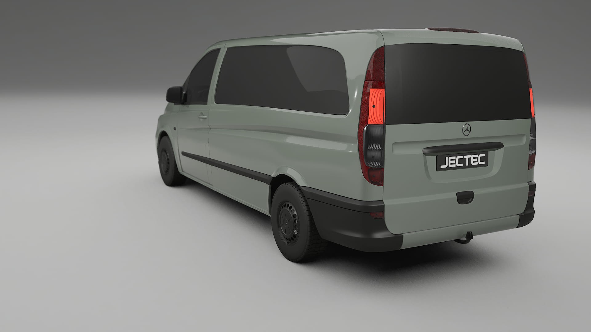 Mercedes Vito Short W639 facelift PPF Fólie | SLATE TPU PPF - kompletní pre-cut kit