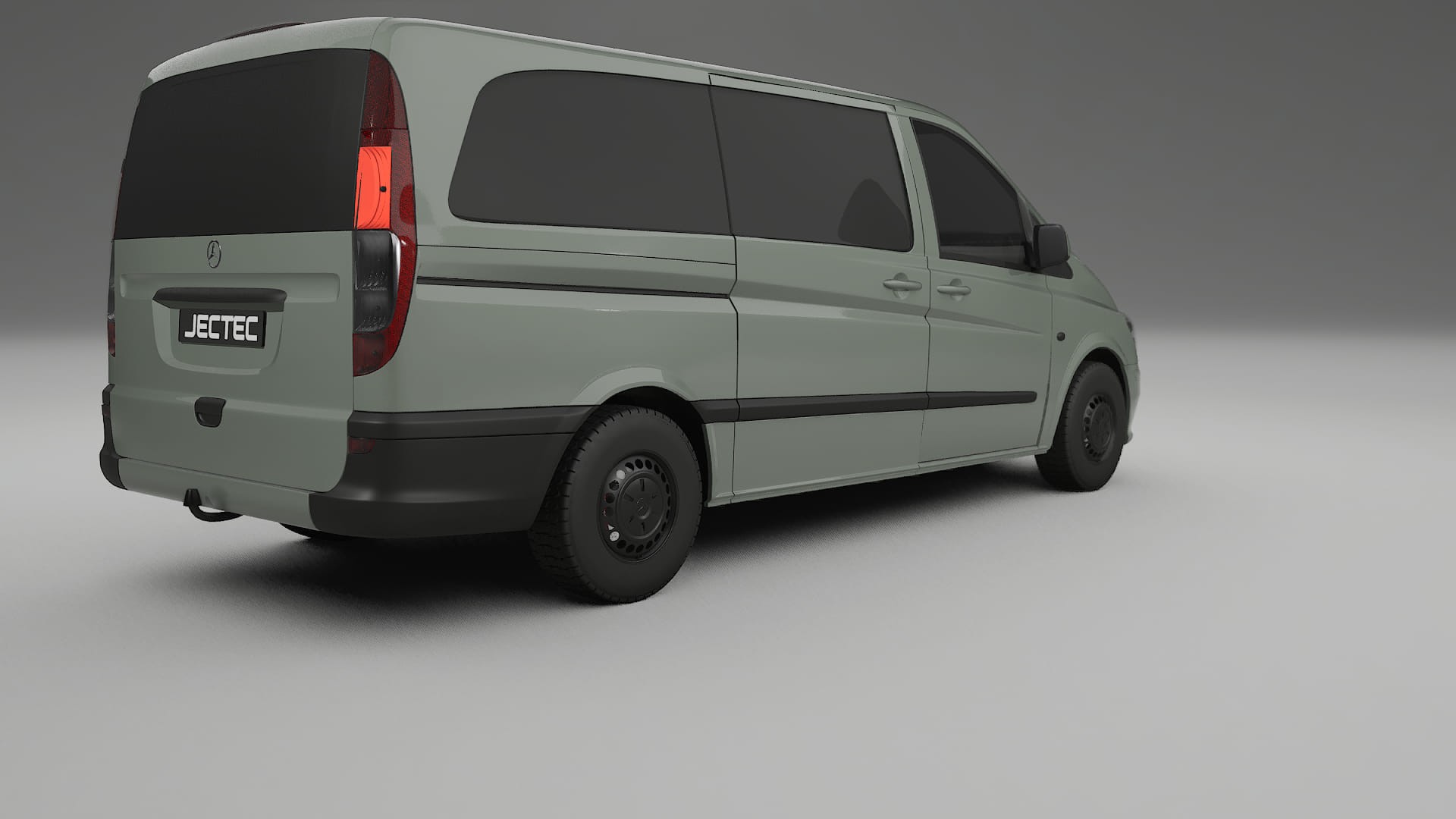 Mercedes Vito Short W639 facelift PPF Fólie | SLATE TPU PPF - kompletní pre-cut kit