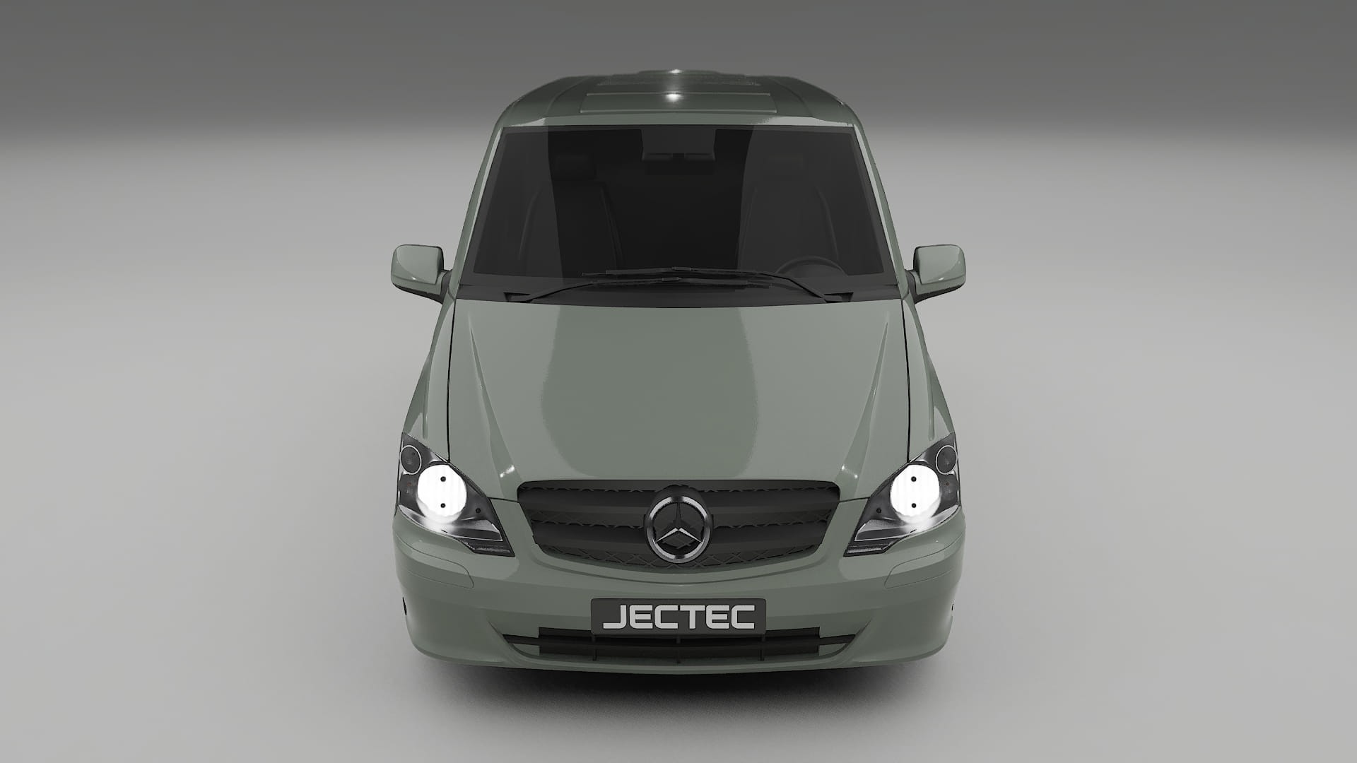 Mercedes Vito Short W639 facelift PPF Fólie | SLATE TPU PPF - kompletní pre-cut kit