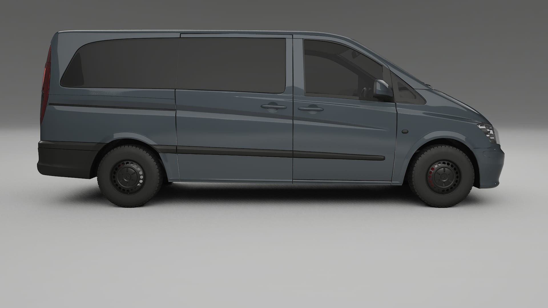Mercedes Vito Short W639 facelift PPF Fólie | GRANITE TPU PPF - kompletní pre-cut kit