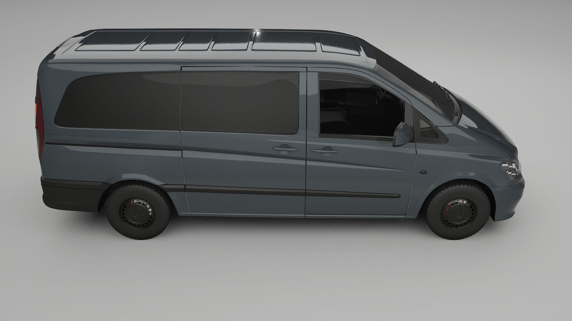 Mercedes Vito Short W639 facelift PPF Fólie | GRANITE TPU PPF - kompletní pre-cut kit