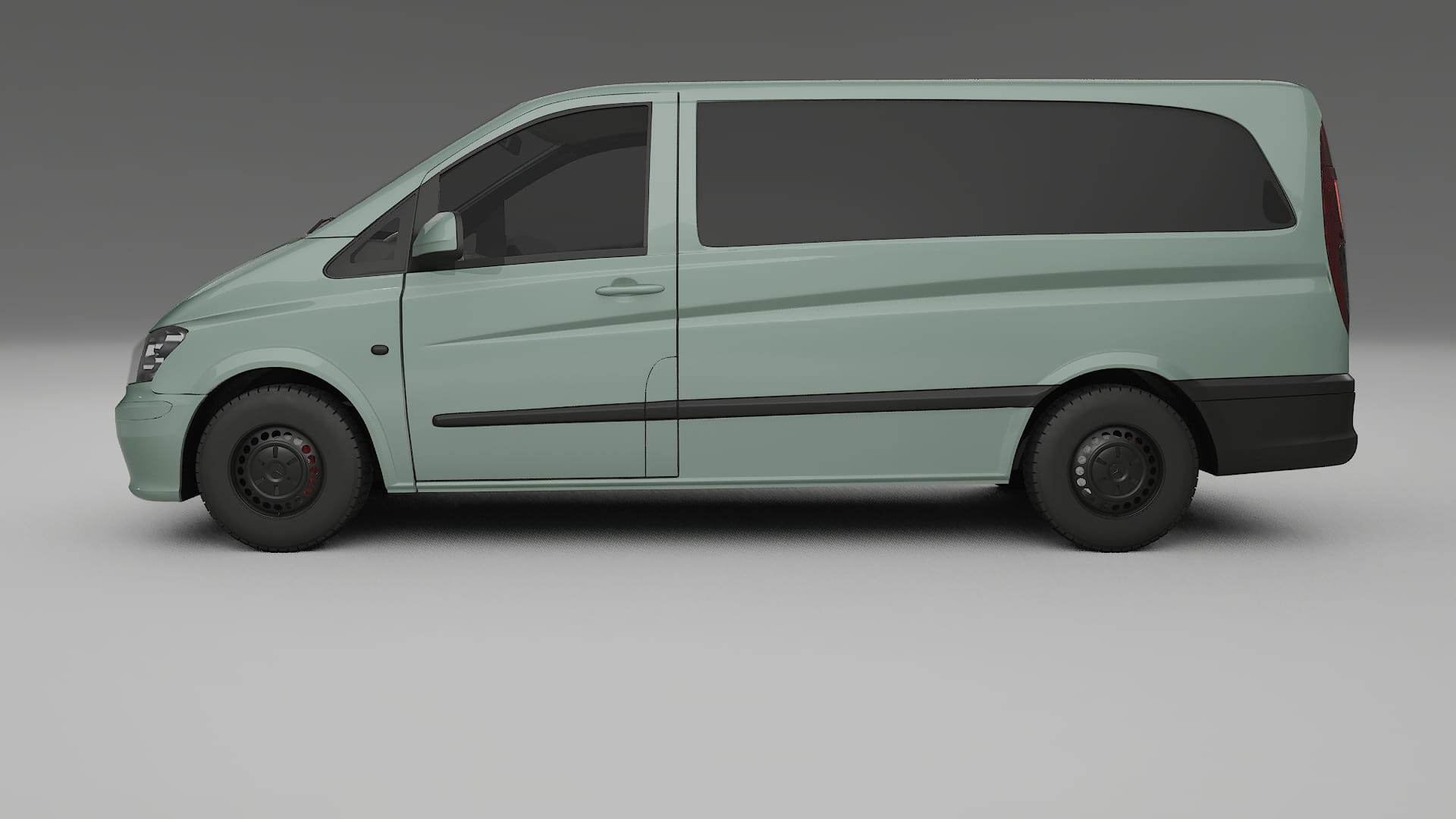 Mercedes Vito Short W639 facelift PPF Fólie | CINDER TPU PPF - kompletní pre-cut kit