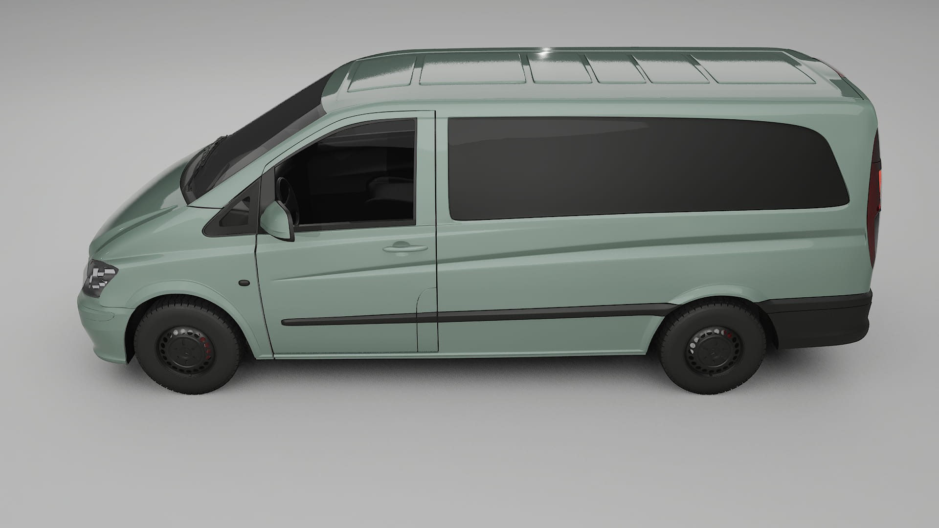 Mercedes Vito Short W639 facelift PPF Fólie | CINDER TPU PPF - kompletní pre-cut kit