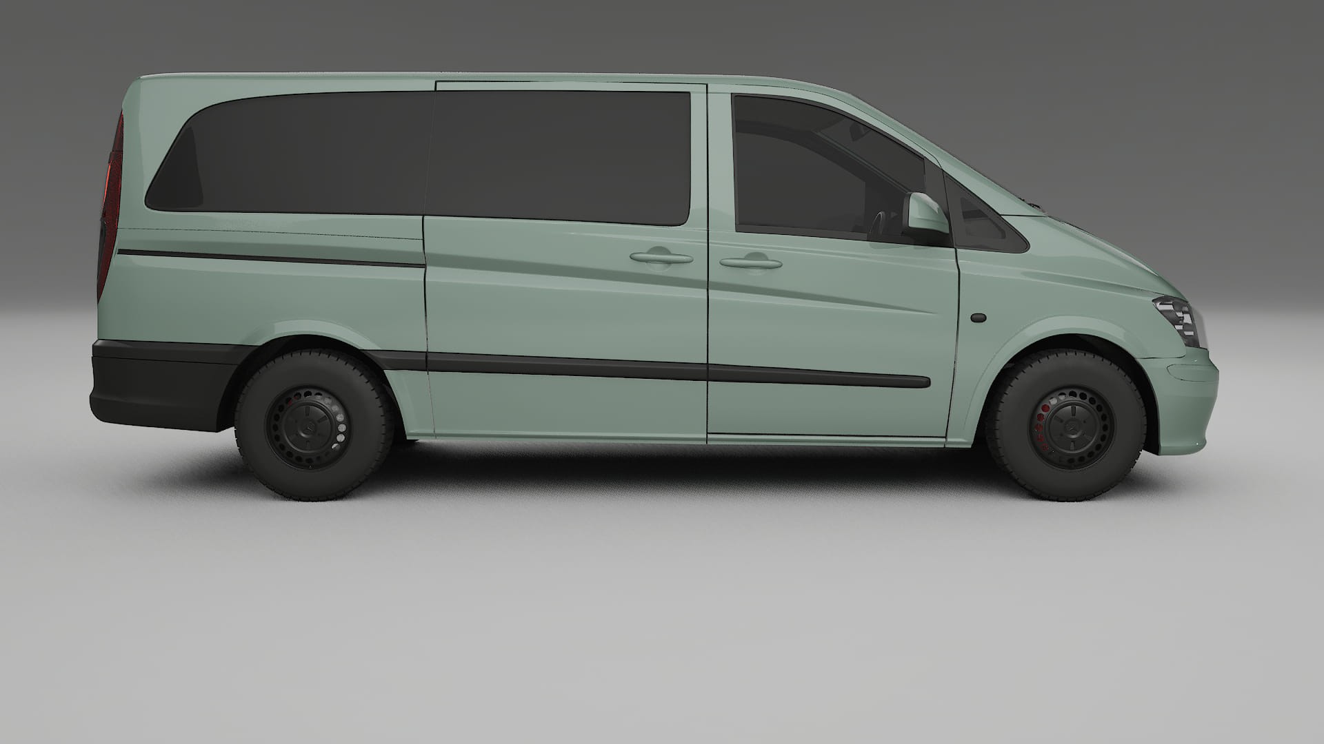 Mercedes Vito Short W639 facelift PPF Fólie | CINDER TPU PPF - kompletní pre-cut kit