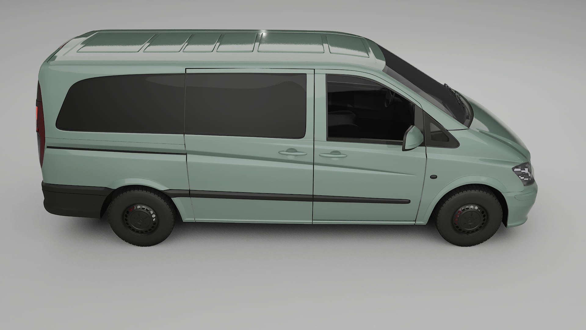 Mercedes Vito Short W639 facelift PPF Fólie | CINDER TPU PPF - kompletní pre-cut kit