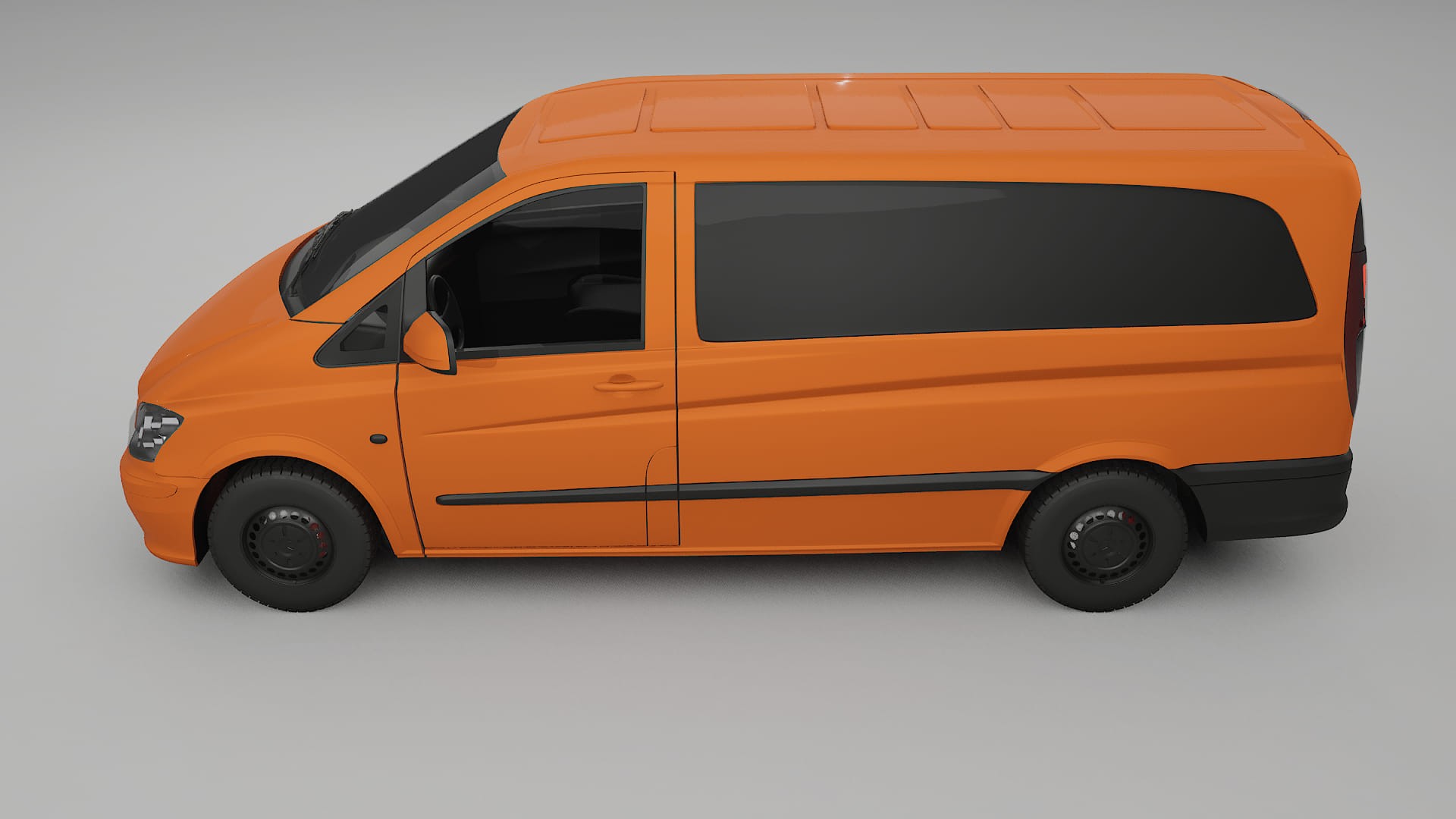 Mercedes Vito Short W639 facelift PPF Fólie | ROCKET TPU PPF - kompletní pre-cut kit