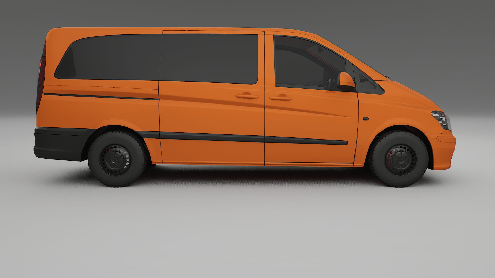 Mercedes Vito Short W639 facelift PPF Fólie | ROCKET TPU PPF - kompletní pre-cut kit