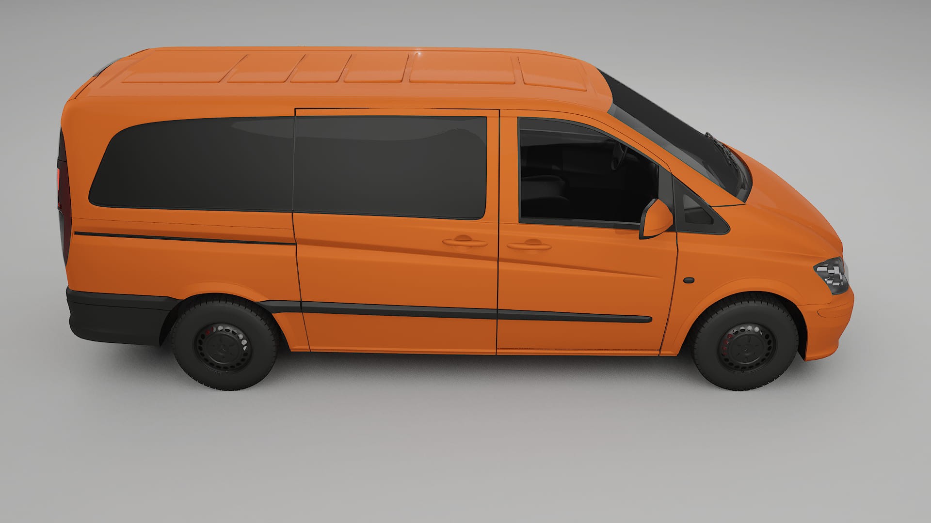 Mercedes Vito Short W639 facelift PPF Fólie | ROCKET TPU PPF - kompletní pre-cut kit