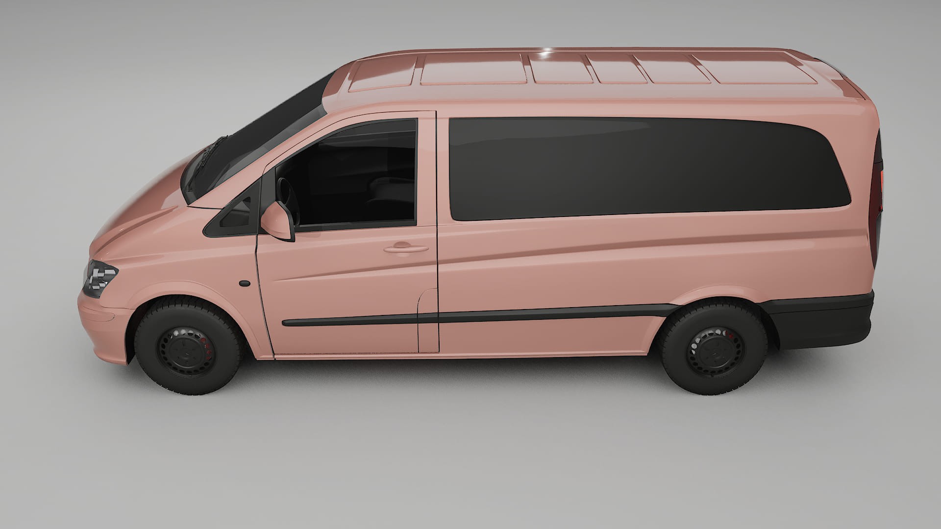 Mercedes Vito Short W639 facelift PPF Fólie | BLUSH TPU PPF - kompletní pre-cut kit