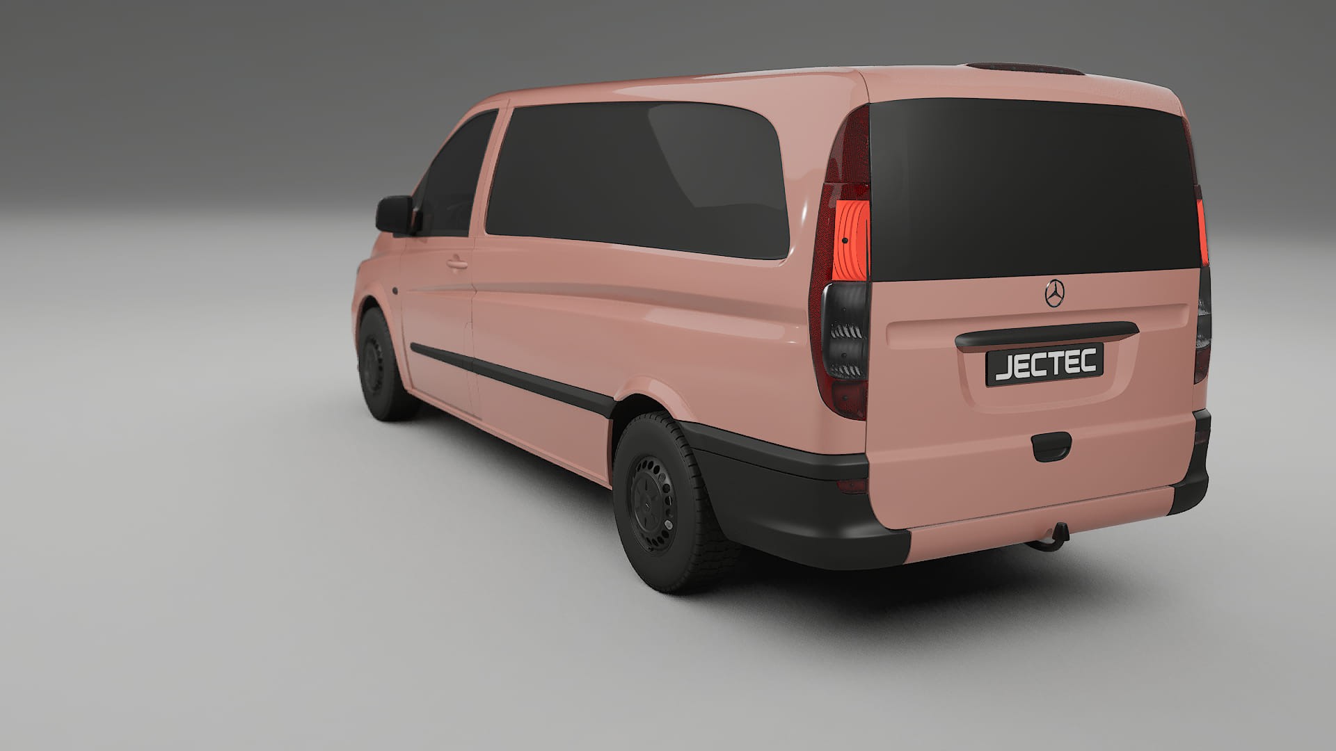 Mercedes Vito Short W639 facelift PPF Fólie | BLUSH TPU PPF - kompletní pre-cut kit