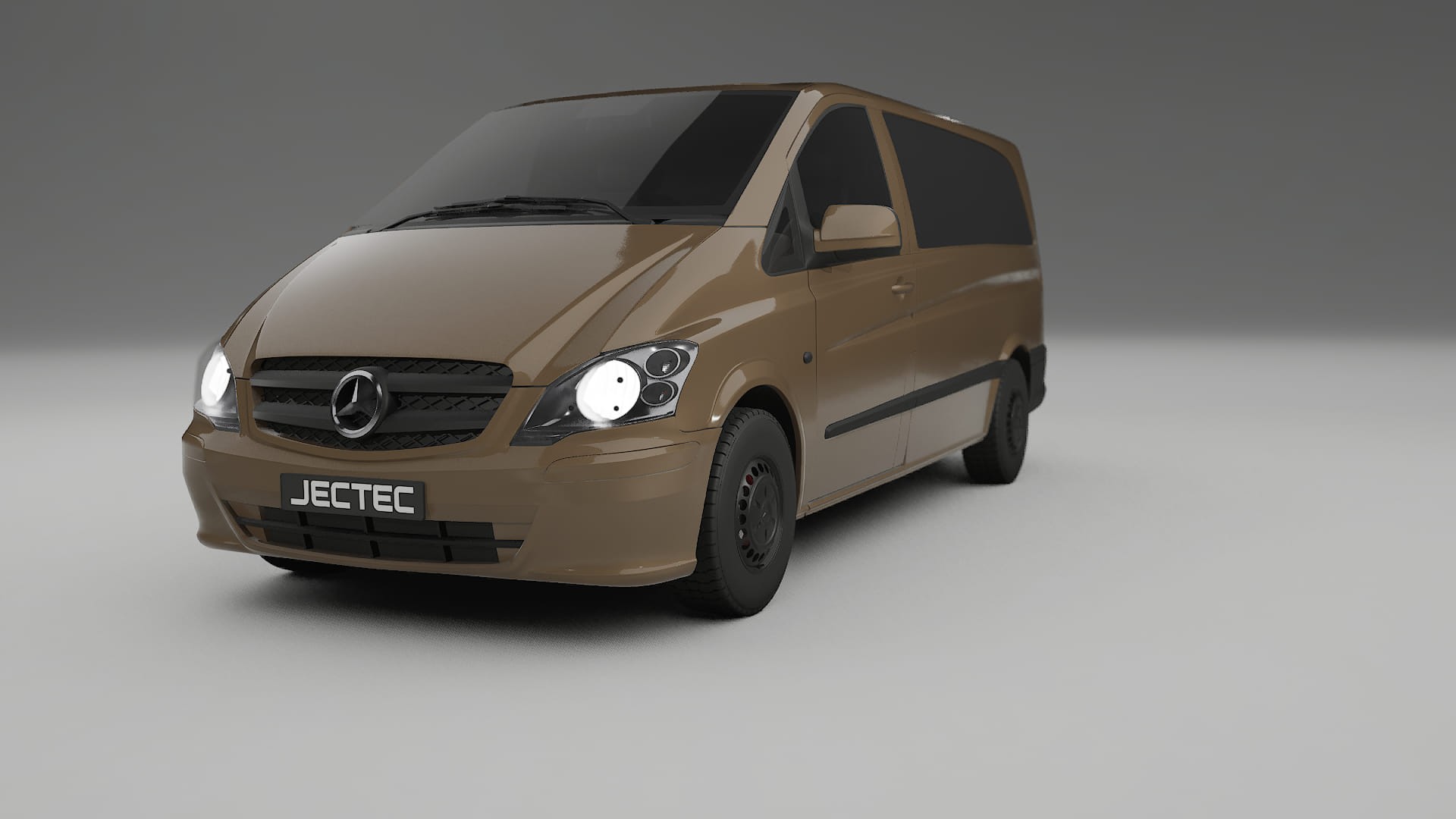 Mercedes Vito Short W639 facelift PPF Fólie | SAHARA TPU PPF - kompletní pre-cut kit