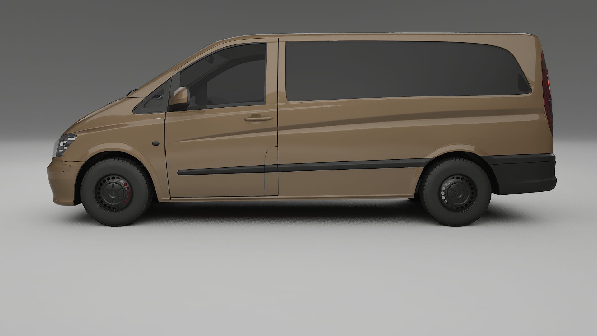 Mercedes Vito Short W639 facelift PPF Fólie | SAHARA TPU PPF - kompletní pre-cut kit
