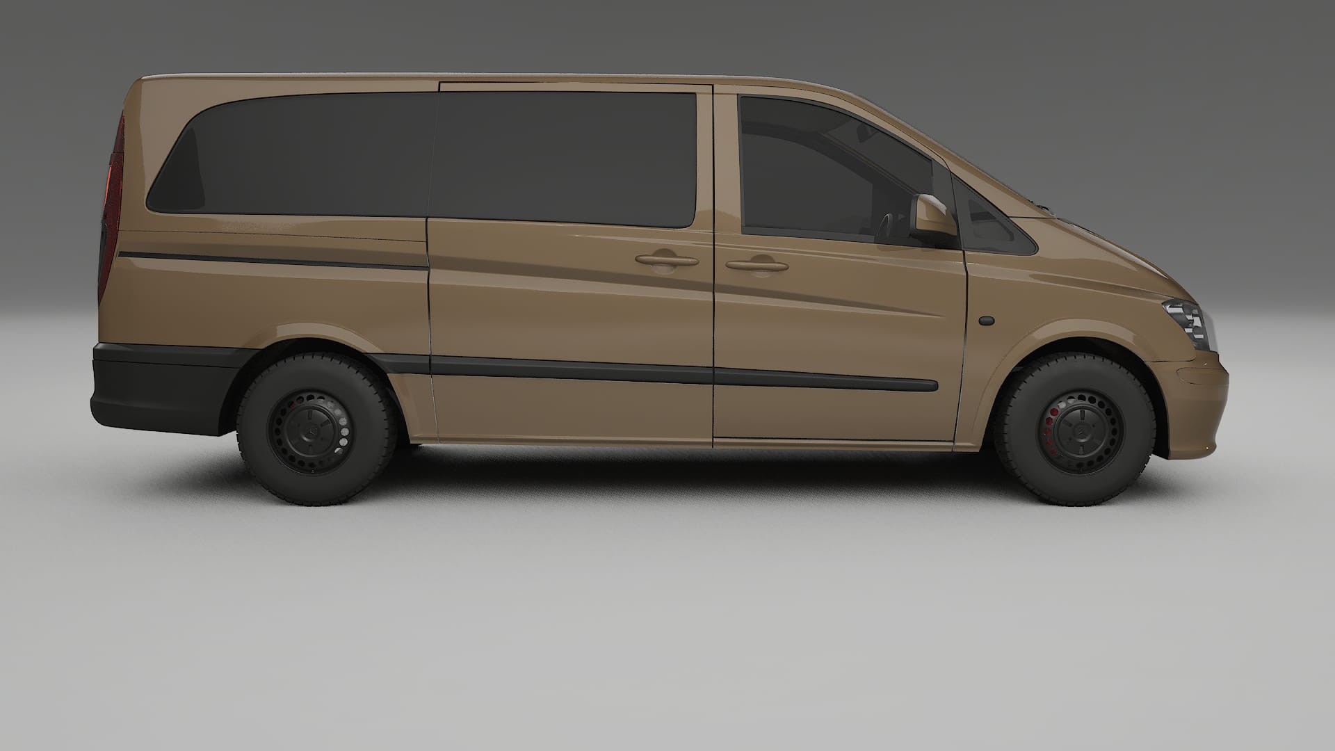 Mercedes Vito Short W639 facelift PPF Fólie | SAHARA TPU PPF - kompletní pre-cut kit