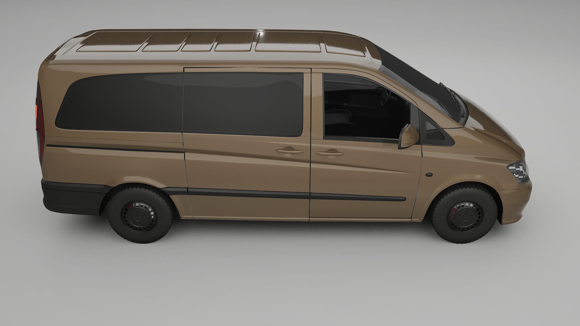Mercedes Vito Short W639 facelift PPF Fólie | SAHARA TPU PPF - kompletní pre-cut kit