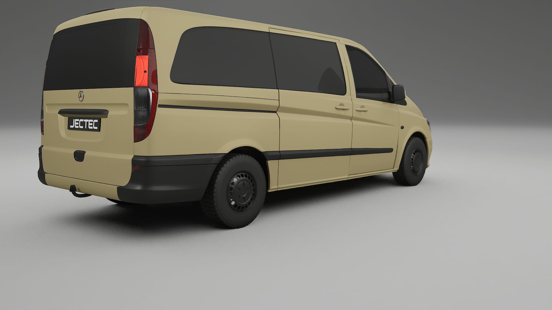Mercedes Vito Short W639 facelift PPF Fólie | SAND TPU PPF - kompletní pre-cut kit