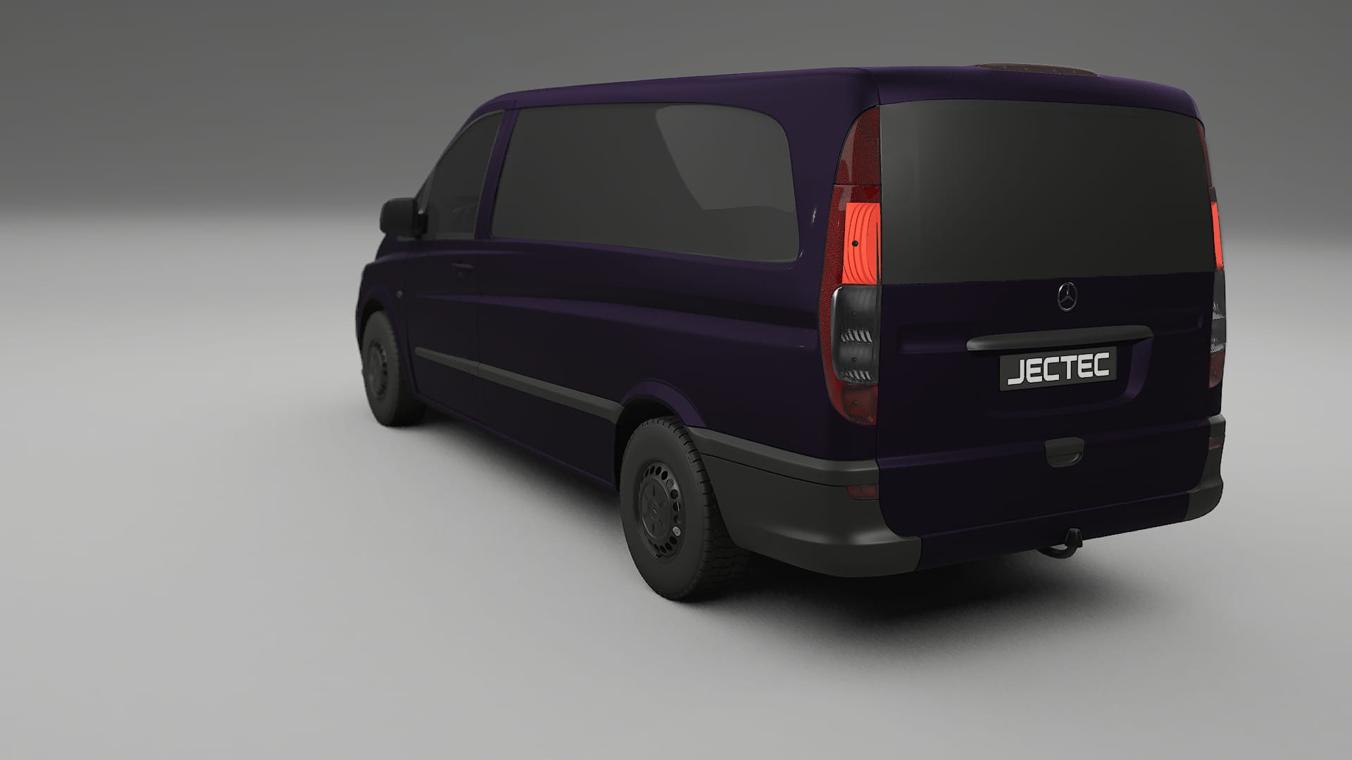 Mercedes Vito Short W639 facelift PPF Fólie | VIOLET TPU PPF - kompletní pre-cut kit