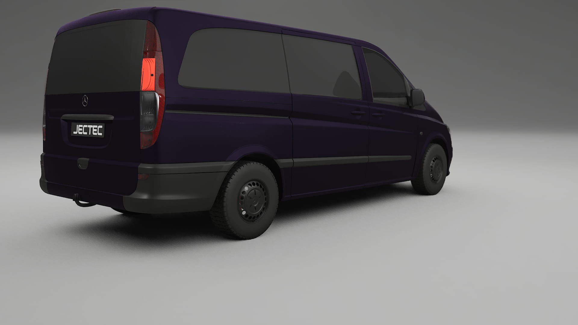 Mercedes Vito Short W639 facelift PPF Fólie | VIOLET TPU PPF - kompletní pre-cut kit