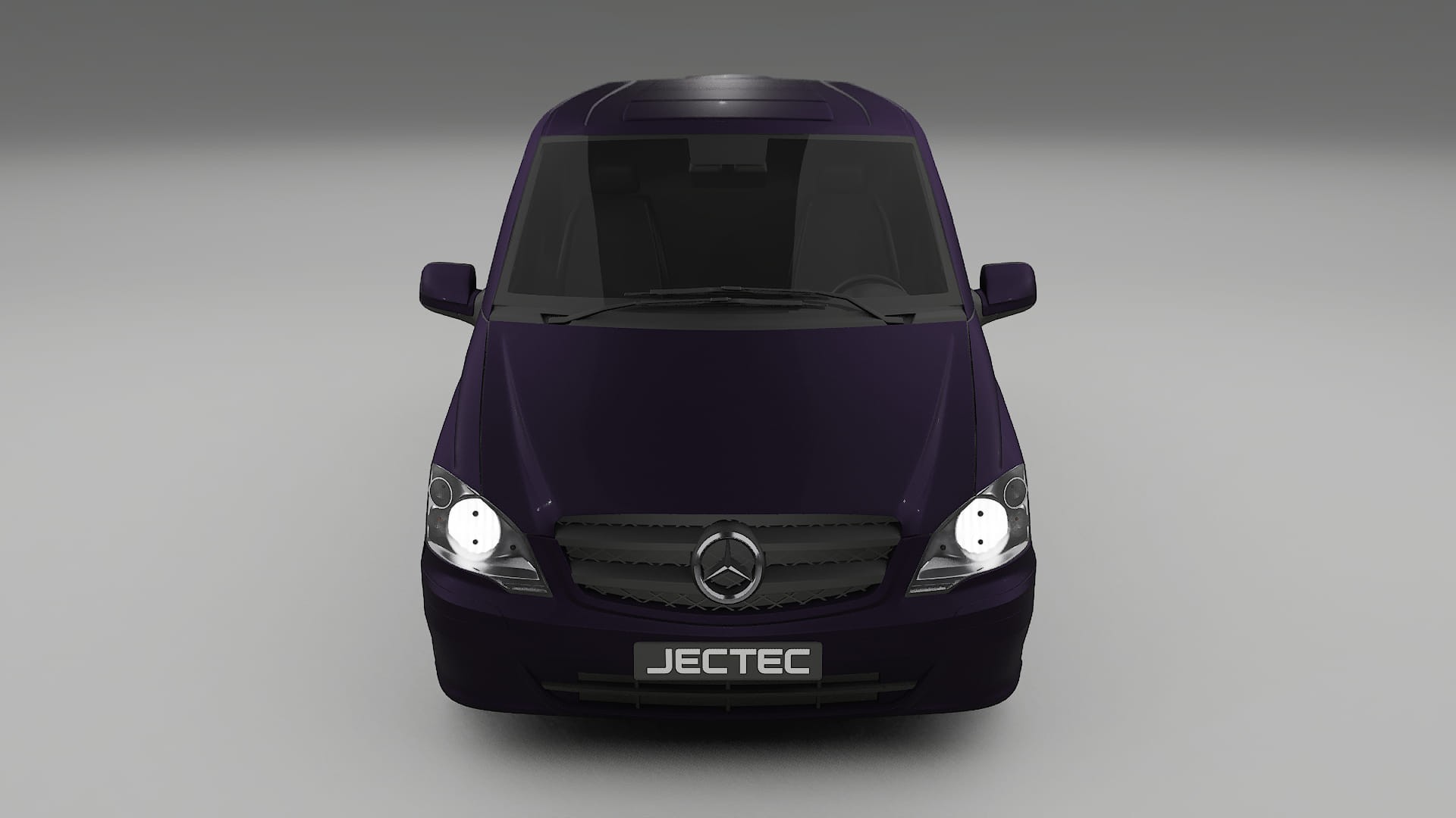 Mercedes Vito Short W639 facelift PPF Fólie | VIOLET TPU PPF - kompletní pre-cut kit