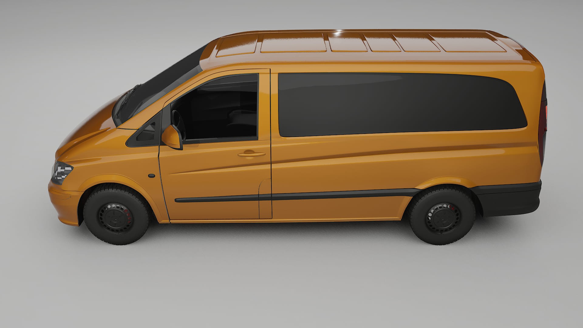 Mercedes Vito Short W639 facelift PPF Fólie | DAISY TPU PPF - kompletní pre-cut kit