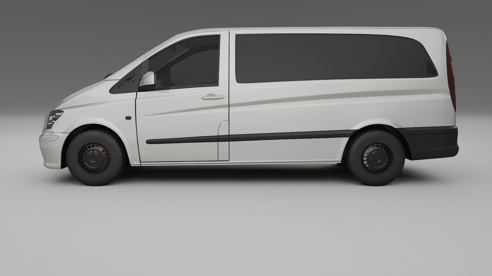 Mercedes Vito Short W639 facelift PPF Fólie | PEARL TPU PPF - kompletní pre-cut kit