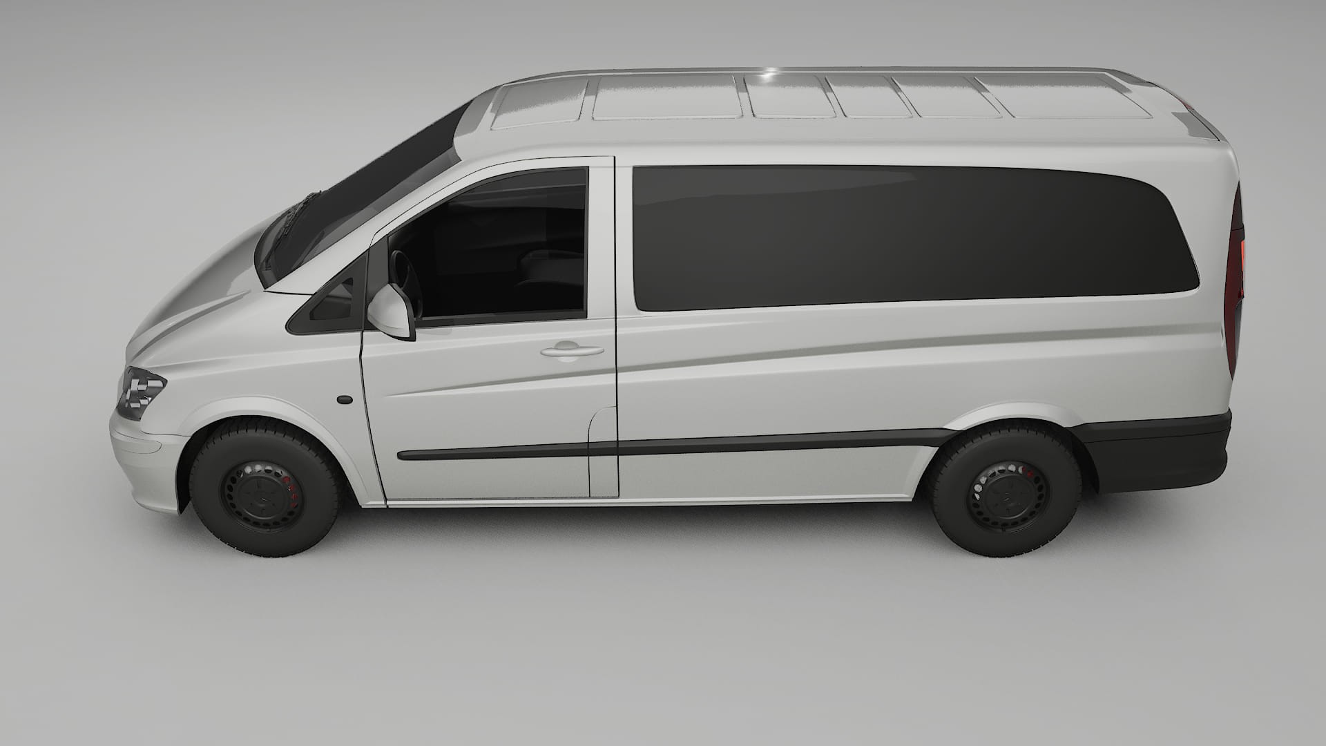 Mercedes Vito Short W639 facelift PPF Fólie | PEARL TPU PPF - kompletní pre-cut kit