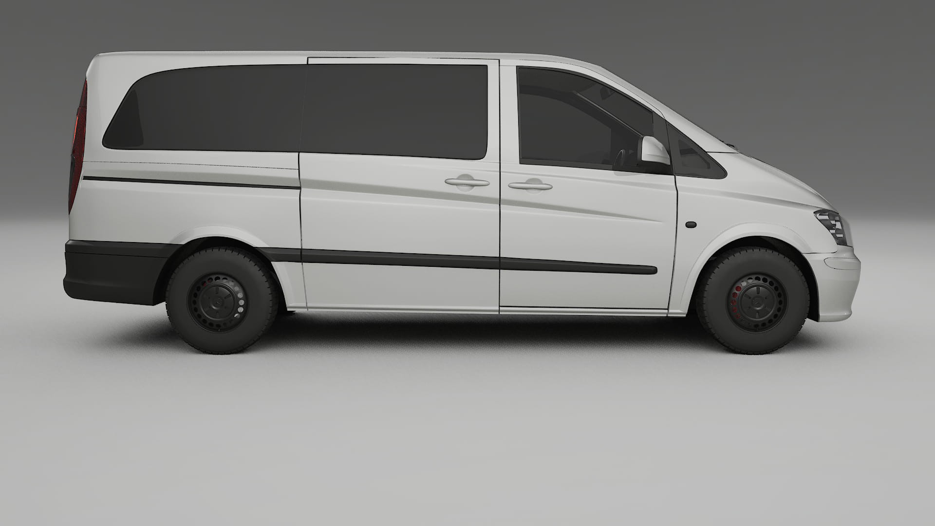Mercedes Vito Short W639 facelift PPF Fólie | PEARL TPU PPF - kompletní pre-cut kit