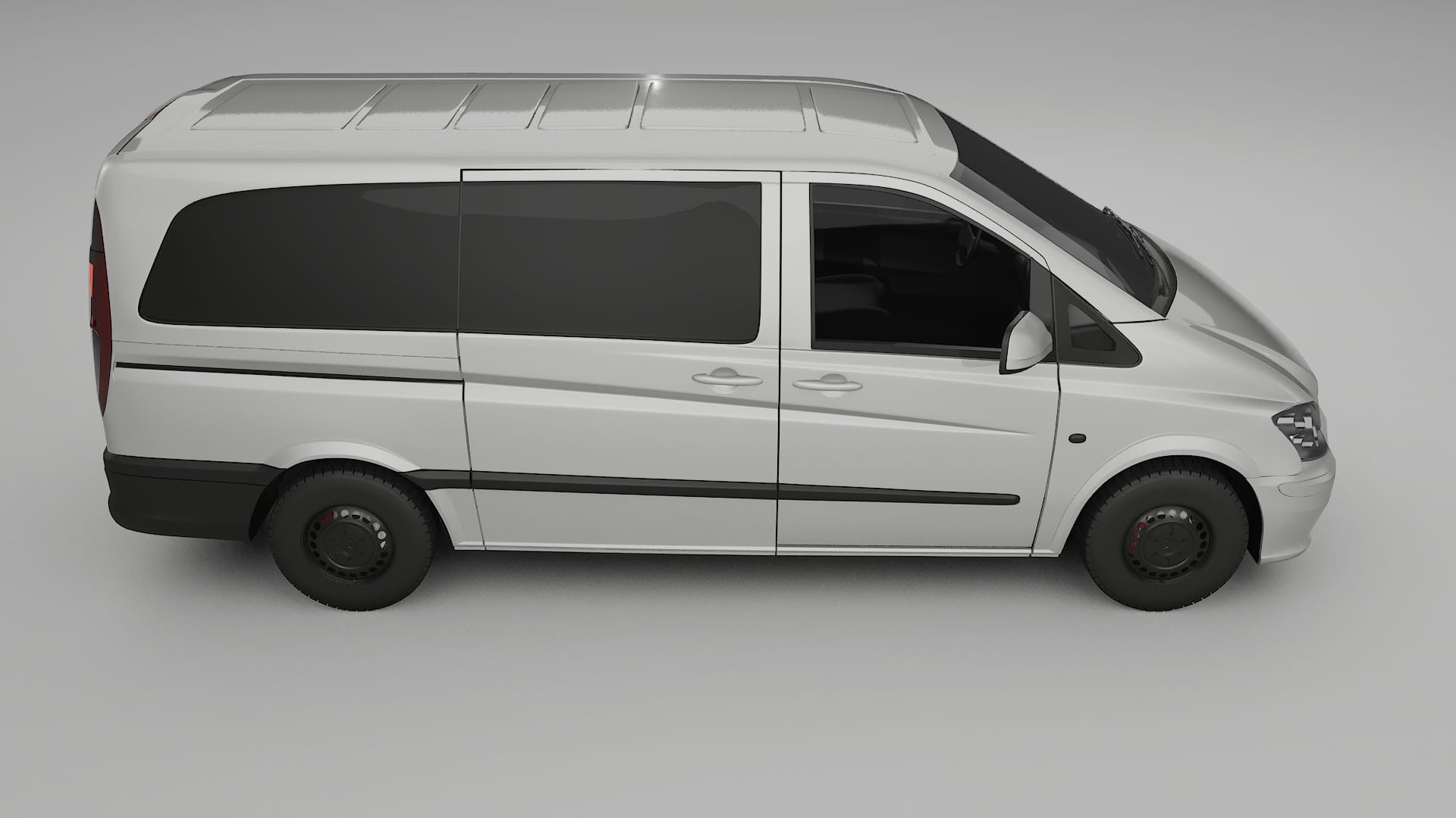 Mercedes Vito Short W639 facelift PPF Fólie | PEARL TPU PPF - kompletní pre-cut kit