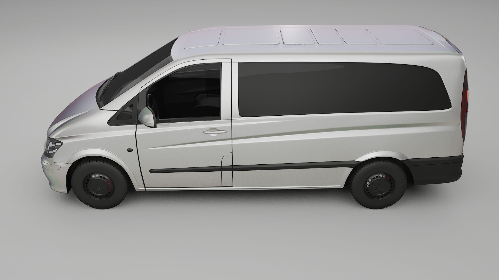Mercedes Vito Short W639 facelift PPF Fólie | NEBULA TPU PPF - kompletní pre-cut kit