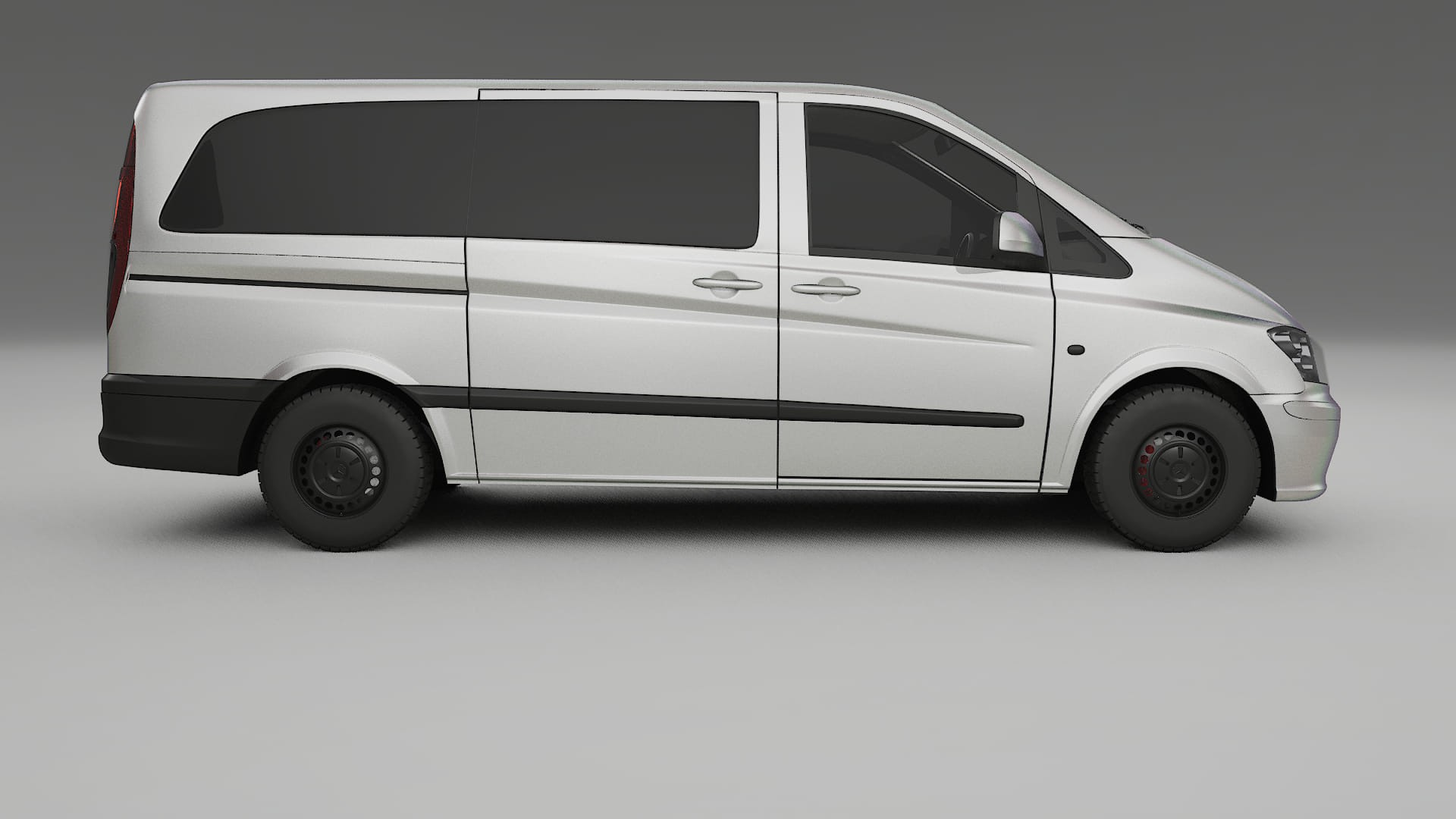 Mercedes Vito Short W639 facelift PPF Fólie | NEBULA TPU PPF - kompletní pre-cut kit