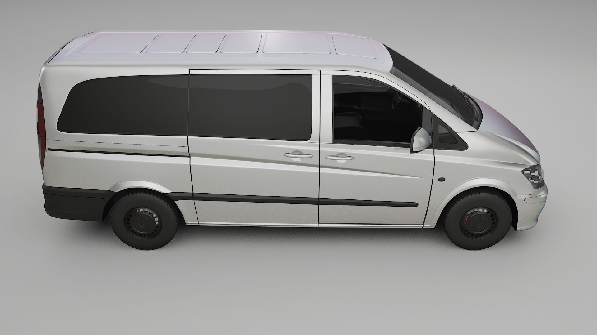Mercedes Vito Short W639 facelift PPF Fólie | NEBULA TPU PPF - kompletní pre-cut kit