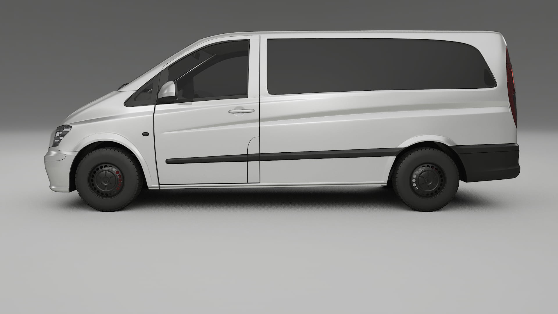 Mercedes Vito Short W639 facelift PPF Fólie | OPAL TPU PPF - kompletní pre-cut kit