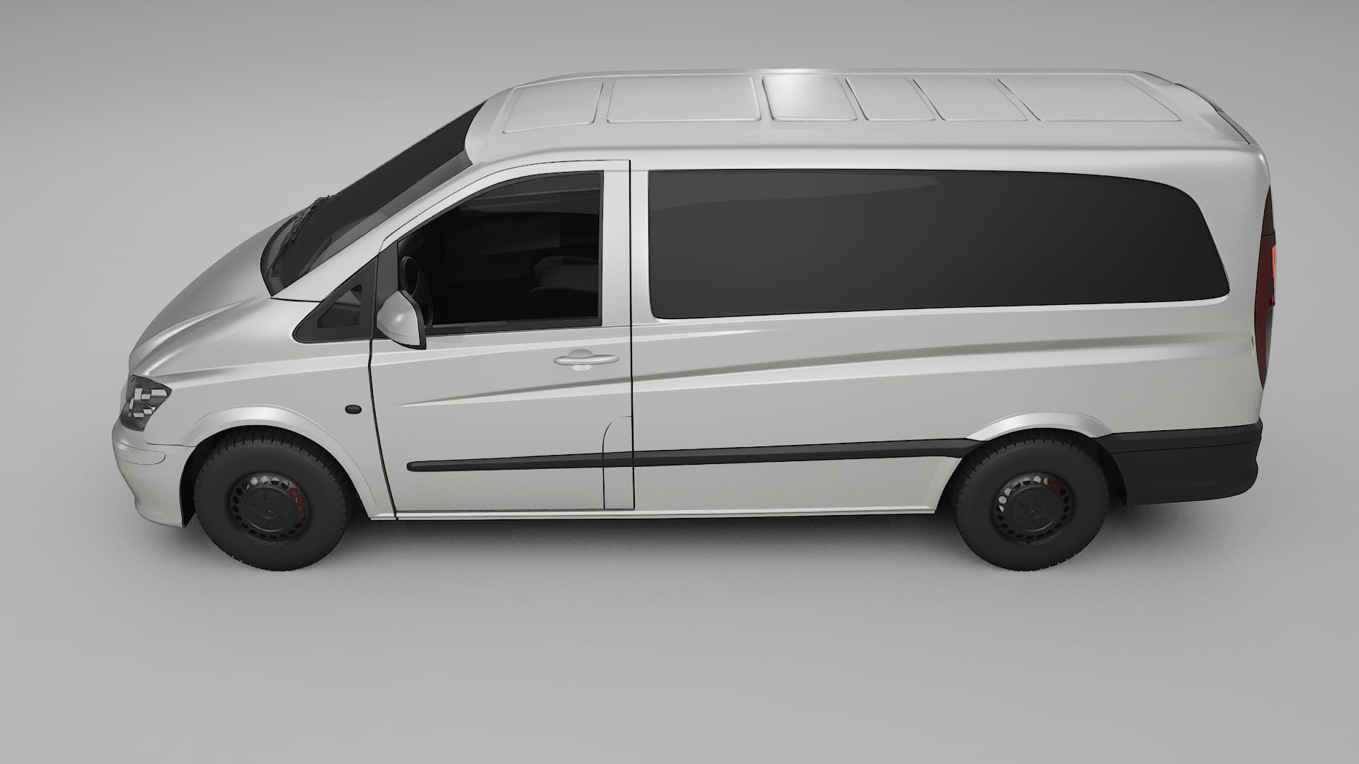 Mercedes Vito Short W639 facelift PPF Fólie | OPAL TPU PPF - kompletní pre-cut kit