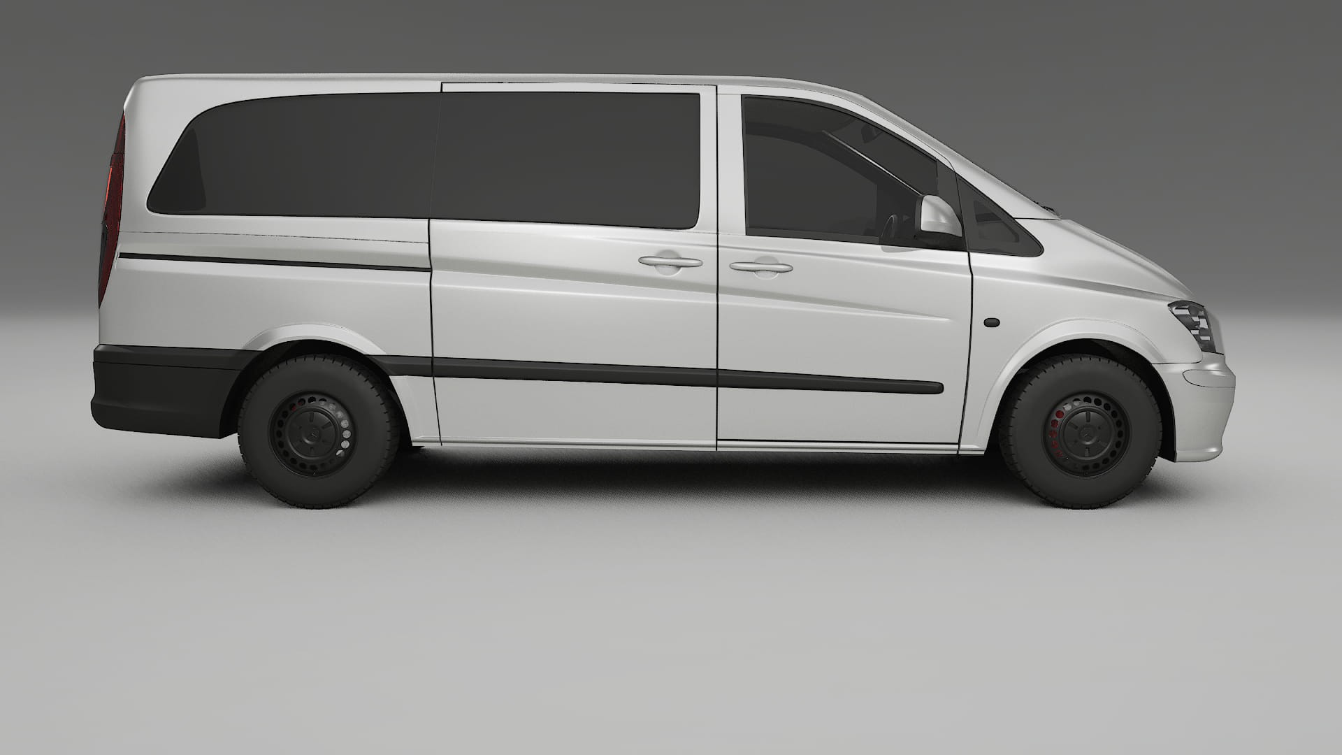 Mercedes Vito Short W639 facelift PPF Fólie | OPAL TPU PPF - kompletní pre-cut kit