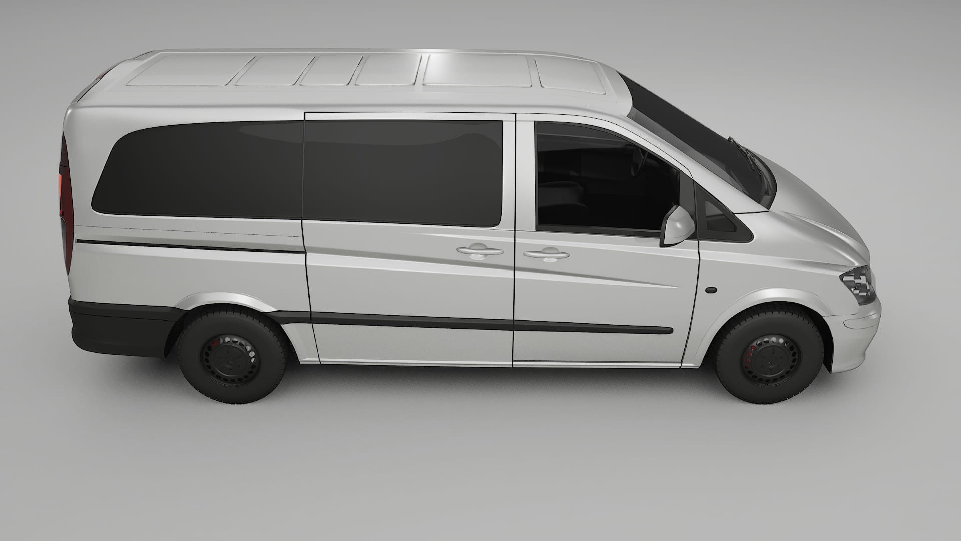 Mercedes Vito Short W639 facelift PPF Fólie | OPAL TPU PPF - kompletní pre-cut kit