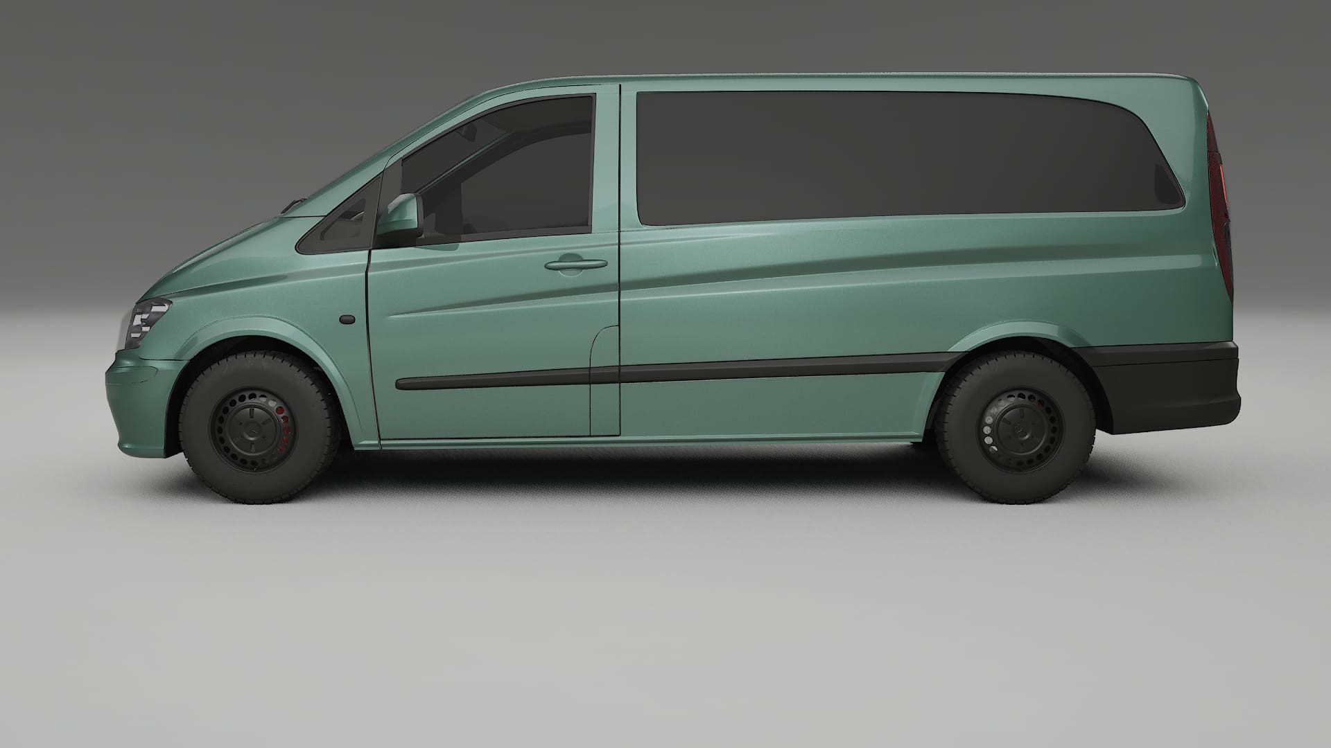 Mercedes Vito Short W639 facelift PPF Fólie | EVERGREEN TPU PPF - kompletní pre-cut kit