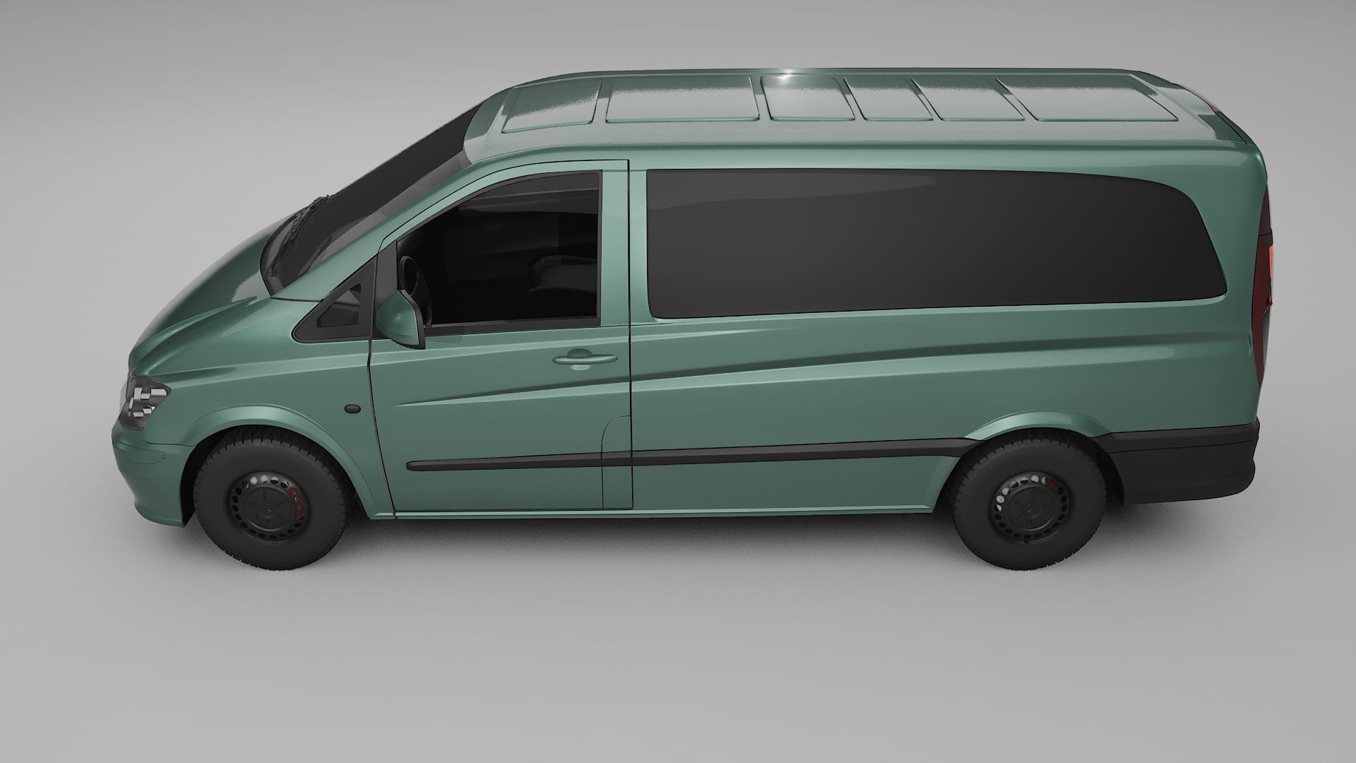 Mercedes Vito Short W639 facelift PPF Fólie | EVERGREEN TPU PPF - kompletní pre-cut kit
