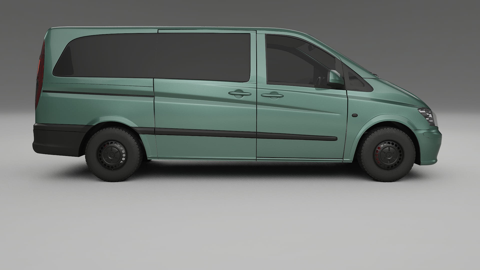 Mercedes Vito Short W639 facelift PPF Fólie | EVERGREEN TPU PPF - kompletní pre-cut kit