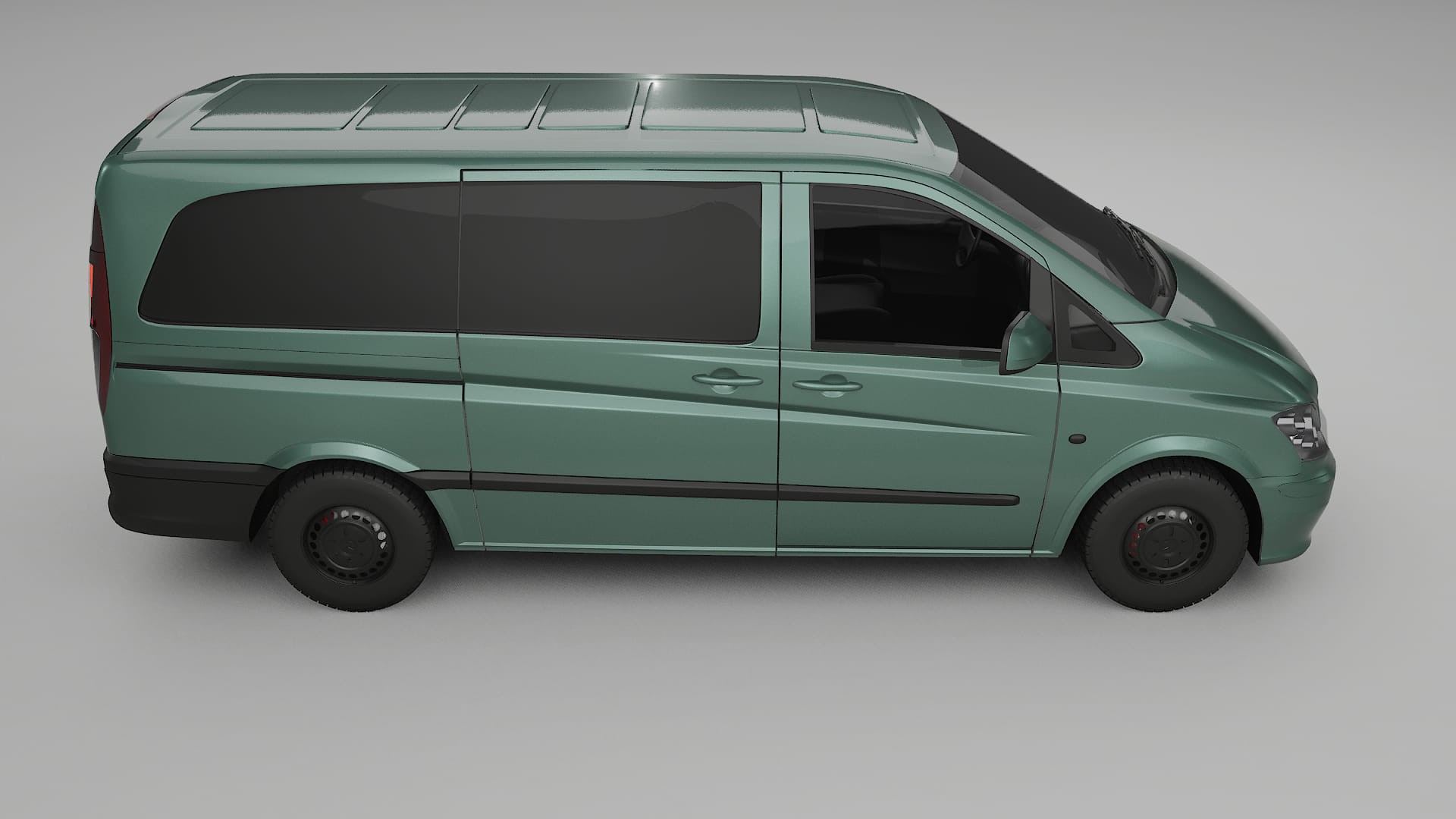 Mercedes Vito Short W639 facelift PPF Fólie | EVERGREEN TPU PPF - kompletní pre-cut kit