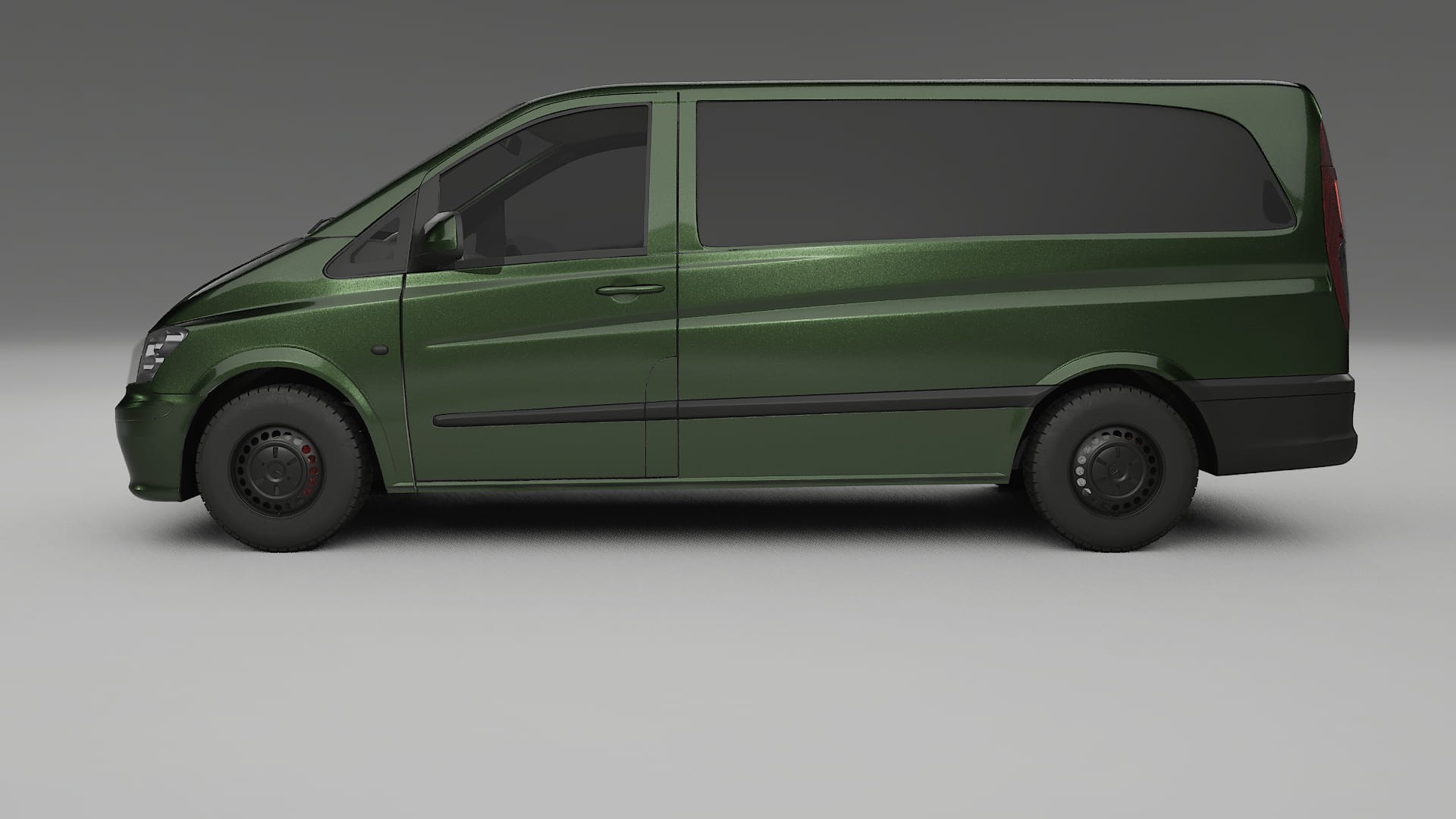 Mercedes Vito Short W639 facelift PPF Fólie | LAGOON TPU PPF - kompletní pre-cut kit