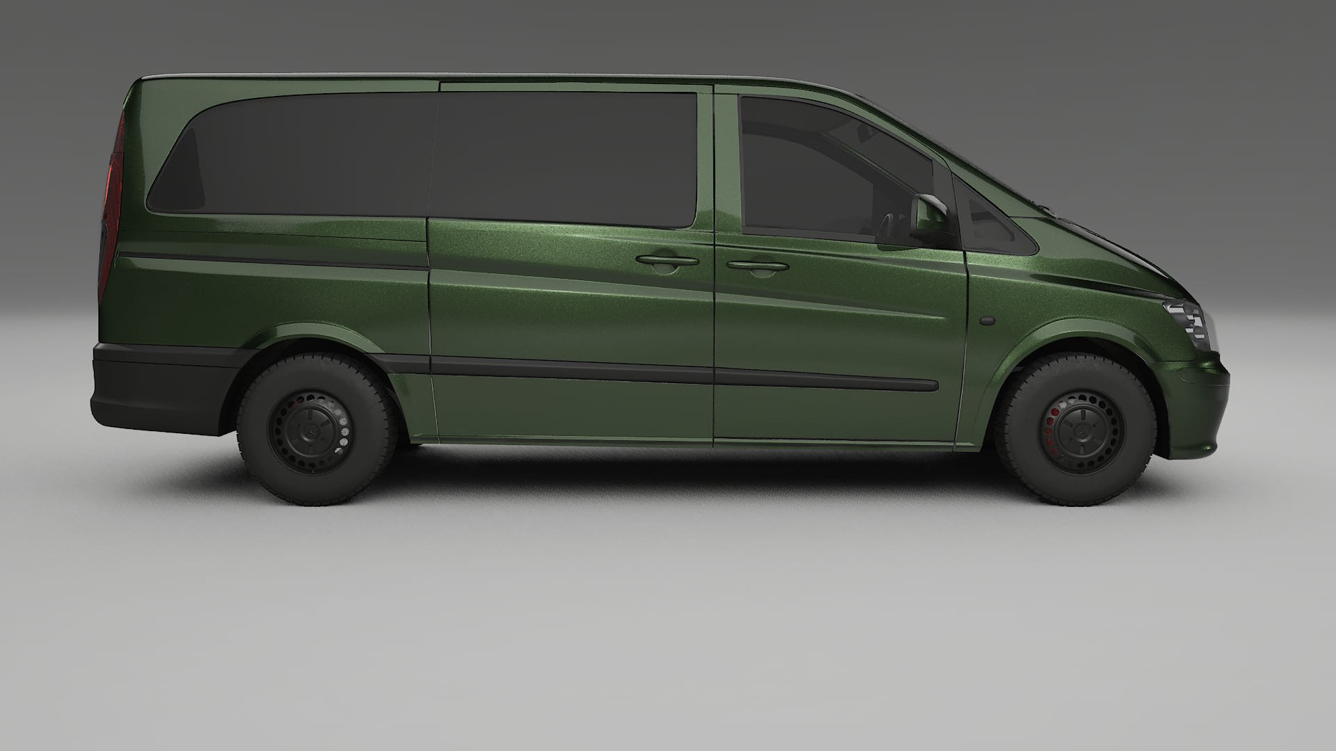 Mercedes Vito Short W639 facelift PPF Fólie | LAGOON TPU PPF - kompletní pre-cut kit