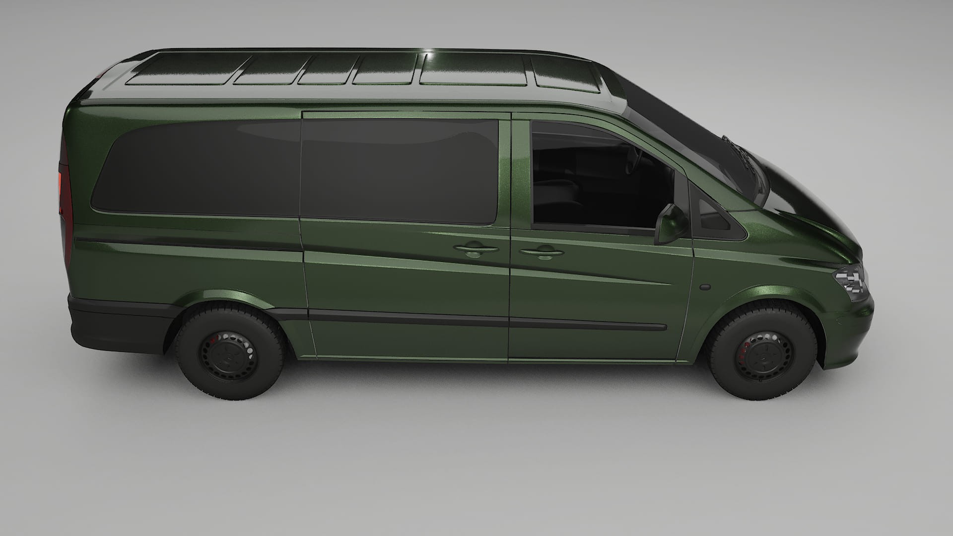 Mercedes Vito Short W639 facelift PPF Fólie | LAGOON TPU PPF - kompletní pre-cut kit
