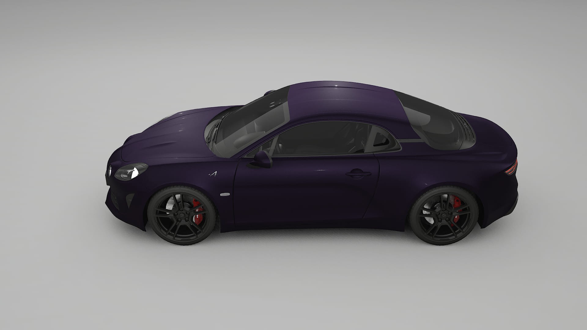 Renault Alpine A110 PPF Fólie | VIOLET TPU PPF - kompletní pre-cut kit