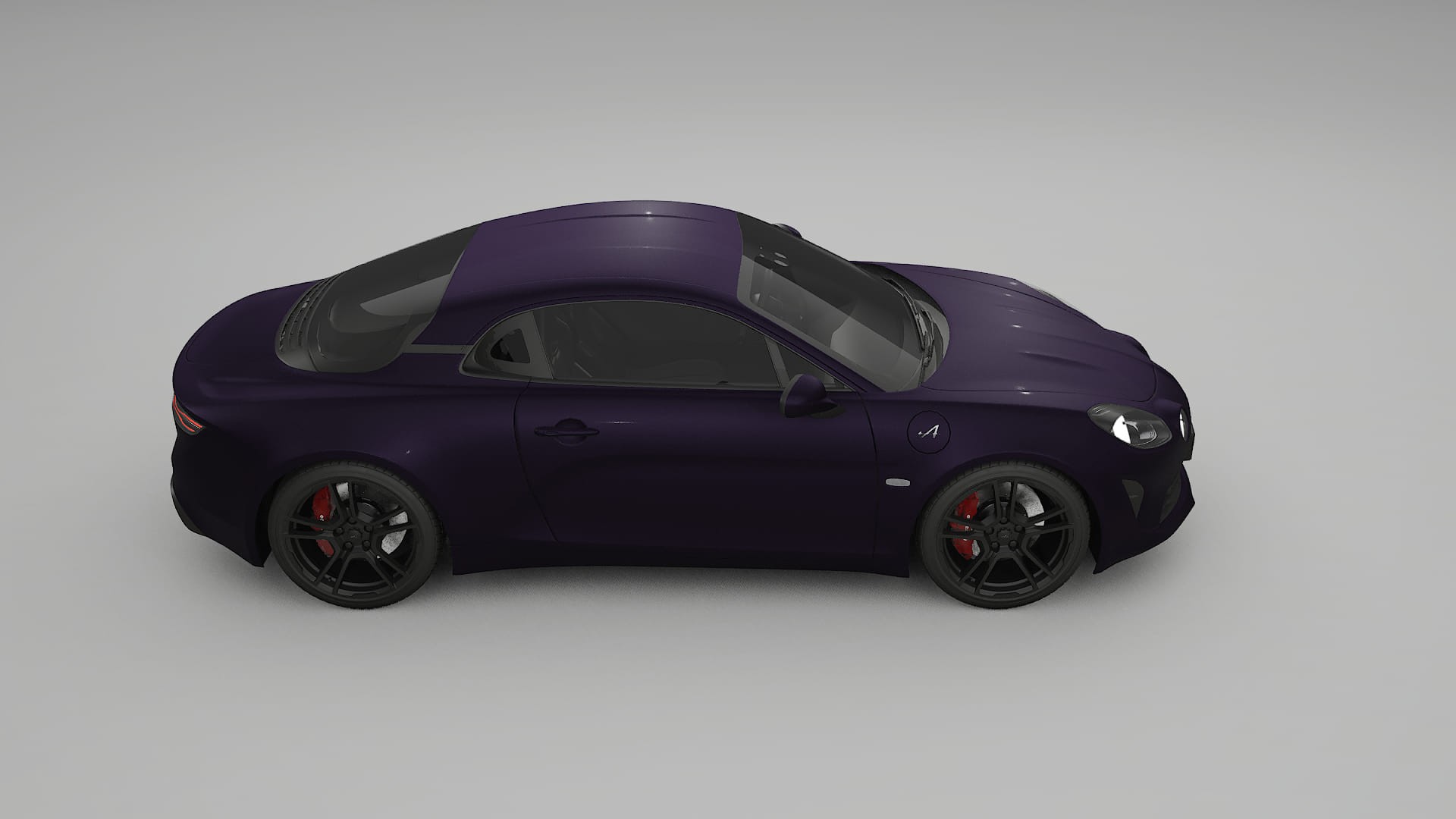 Renault Alpine A110 PPF Fólie | VIOLET TPU PPF - kompletní pre-cut kit