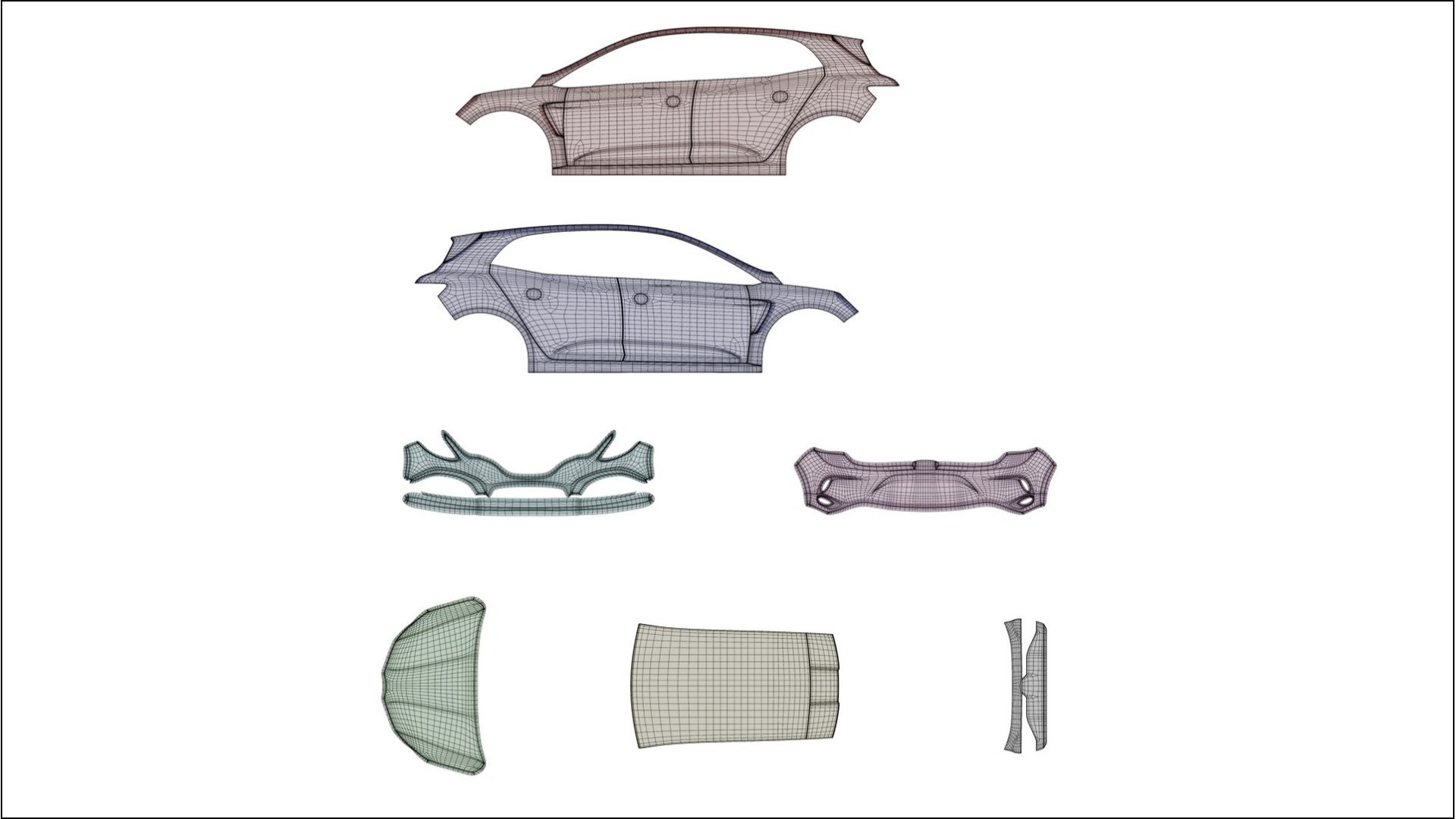 Renault Megane RS IV PPF Fólie | FROST TPU PPF - kompletní pre-cut kit