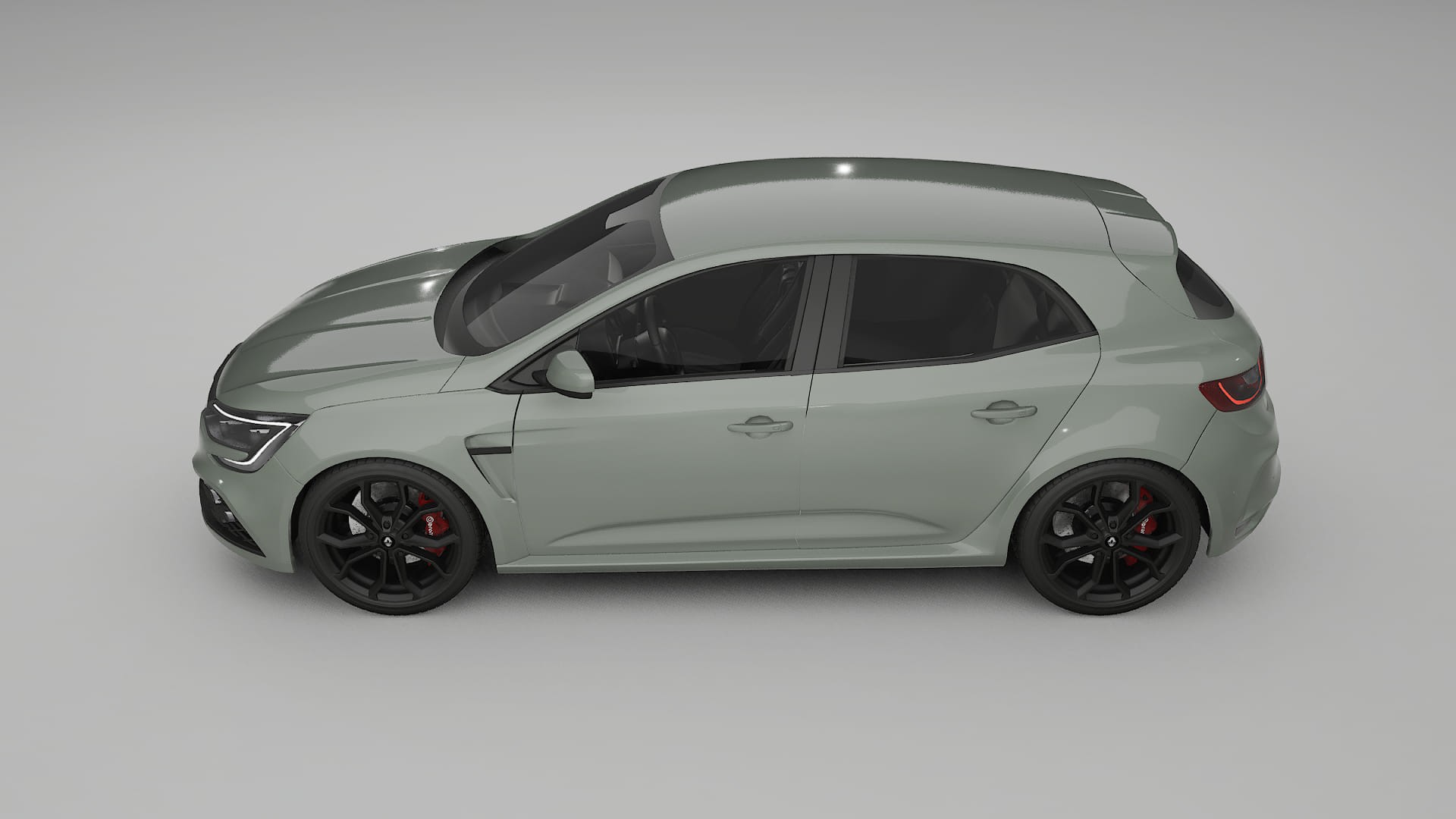 Renault Megane RS IV PPF Fólie | SLATE TPU PPF - kompletní pre-cut kit