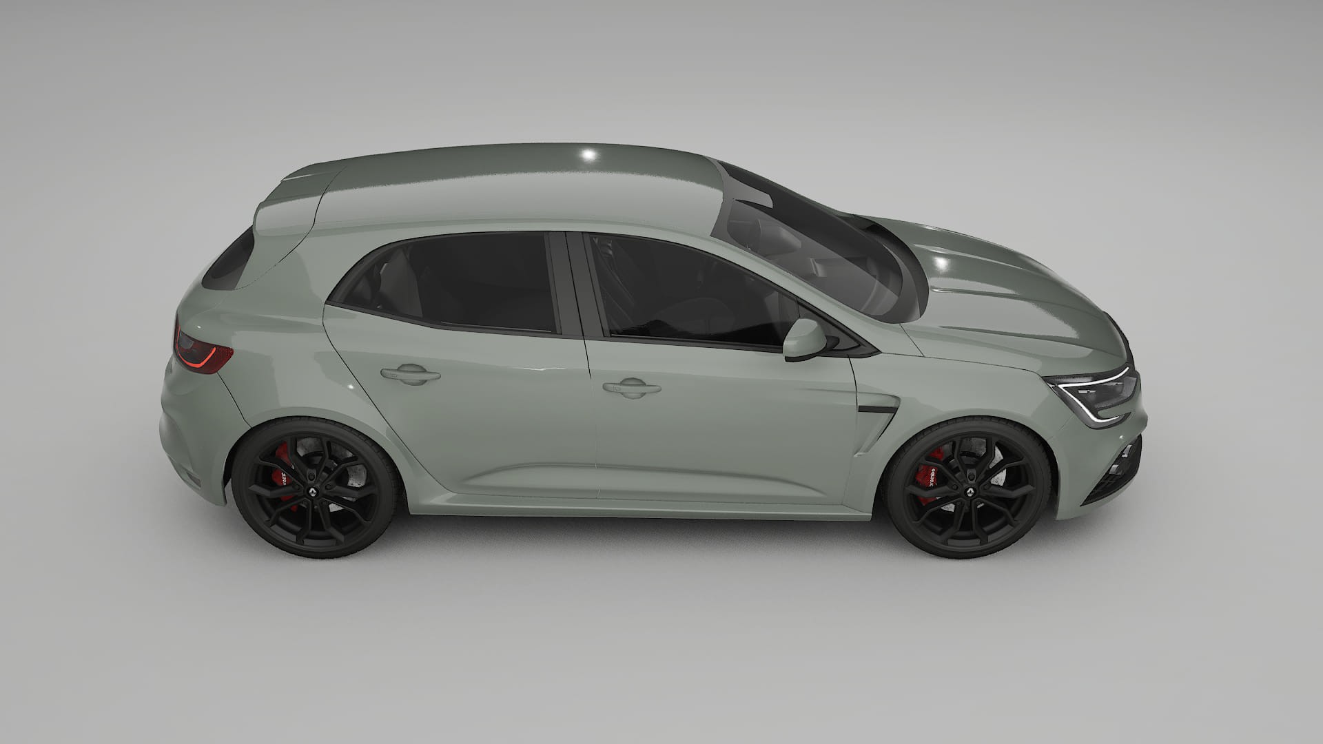 Renault Megane RS IV PPF Fólie | SLATE TPU PPF - kompletní pre-cut kit