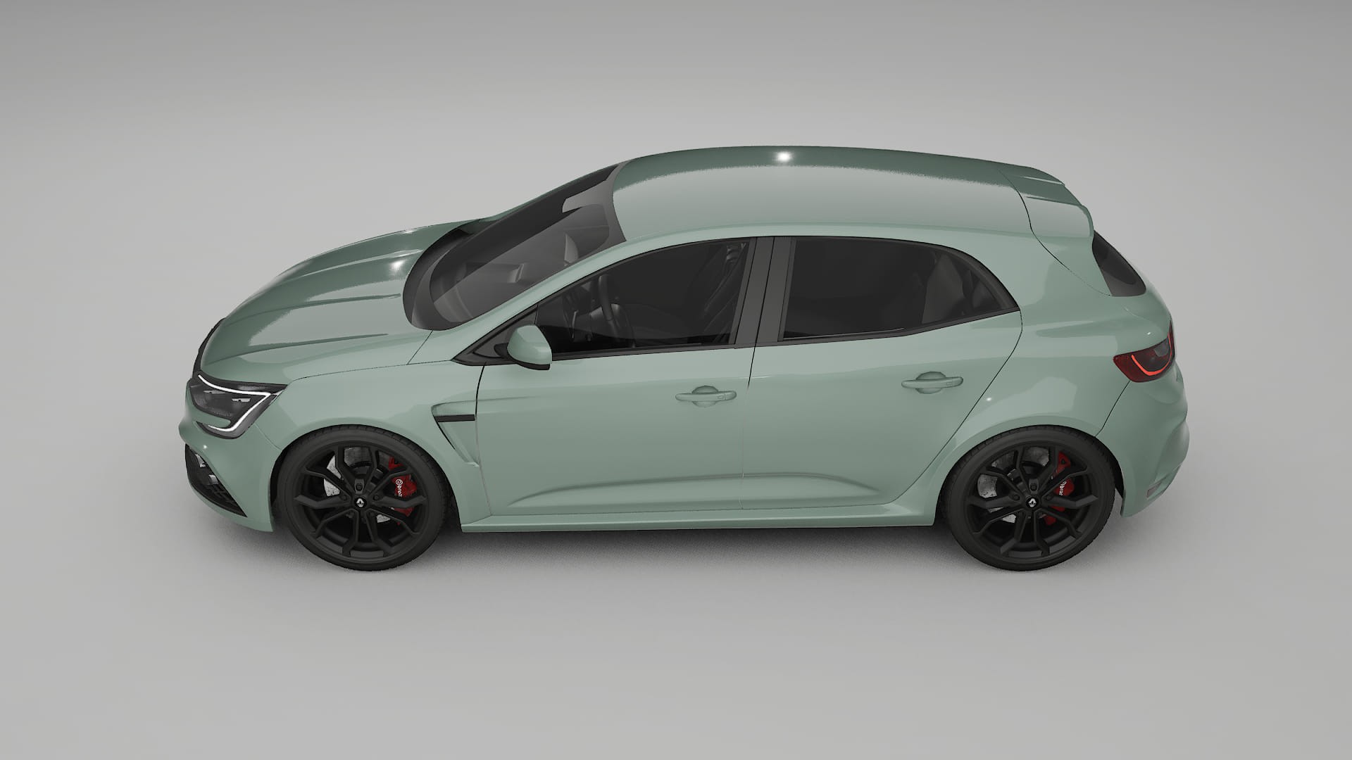 Renault Megane RS IV PPF Fólie | CINDER TPU PPF - kompletní pre-cut kit