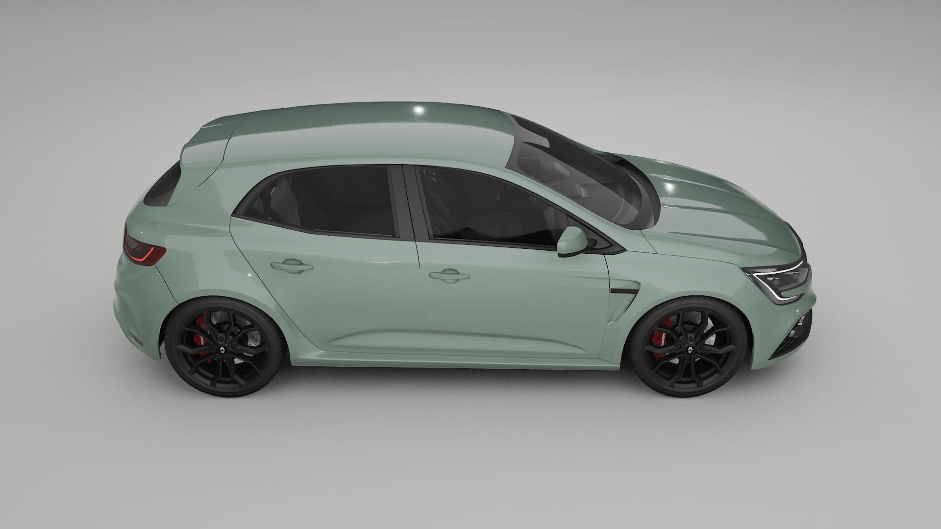Renault Megane RS IV PPF Fólie | CINDER TPU PPF - kompletní pre-cut kit