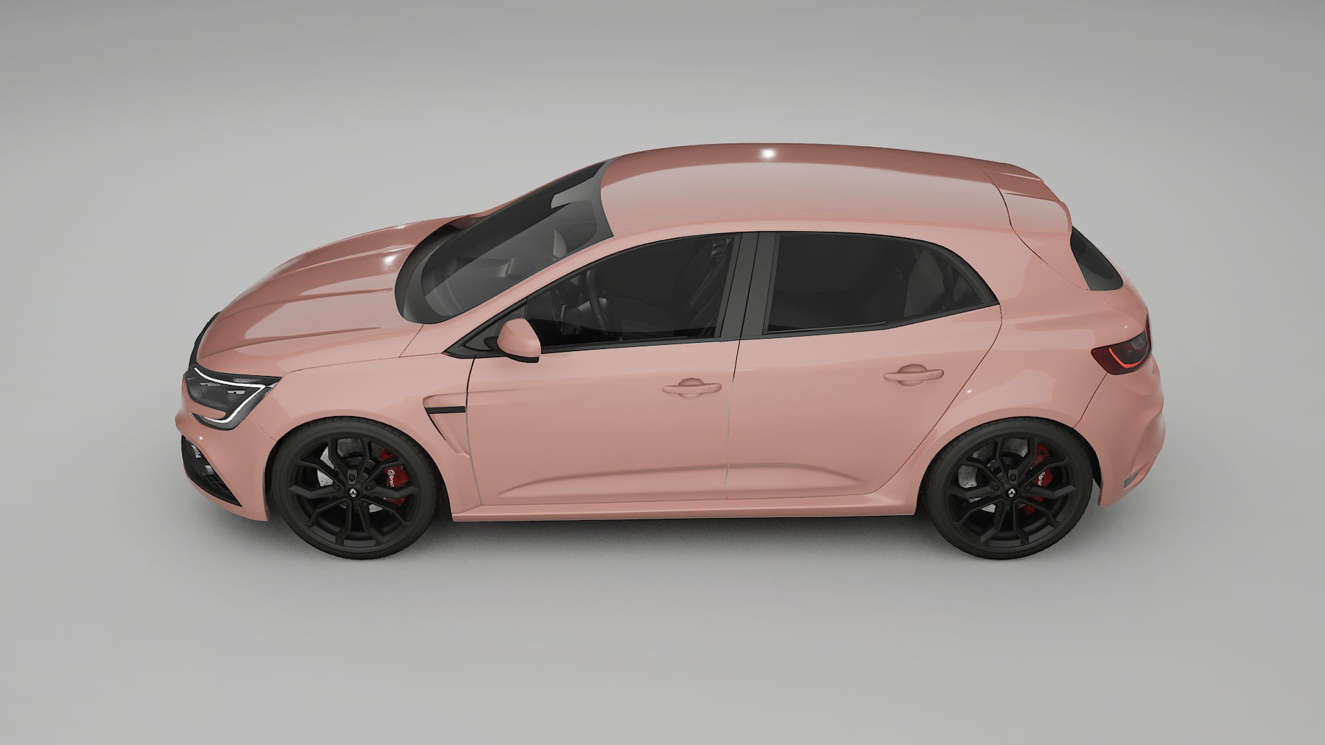 Renault Megane RS IV PPF Fólie | BLUSH TPU PPF - kompletní pre-cut kit